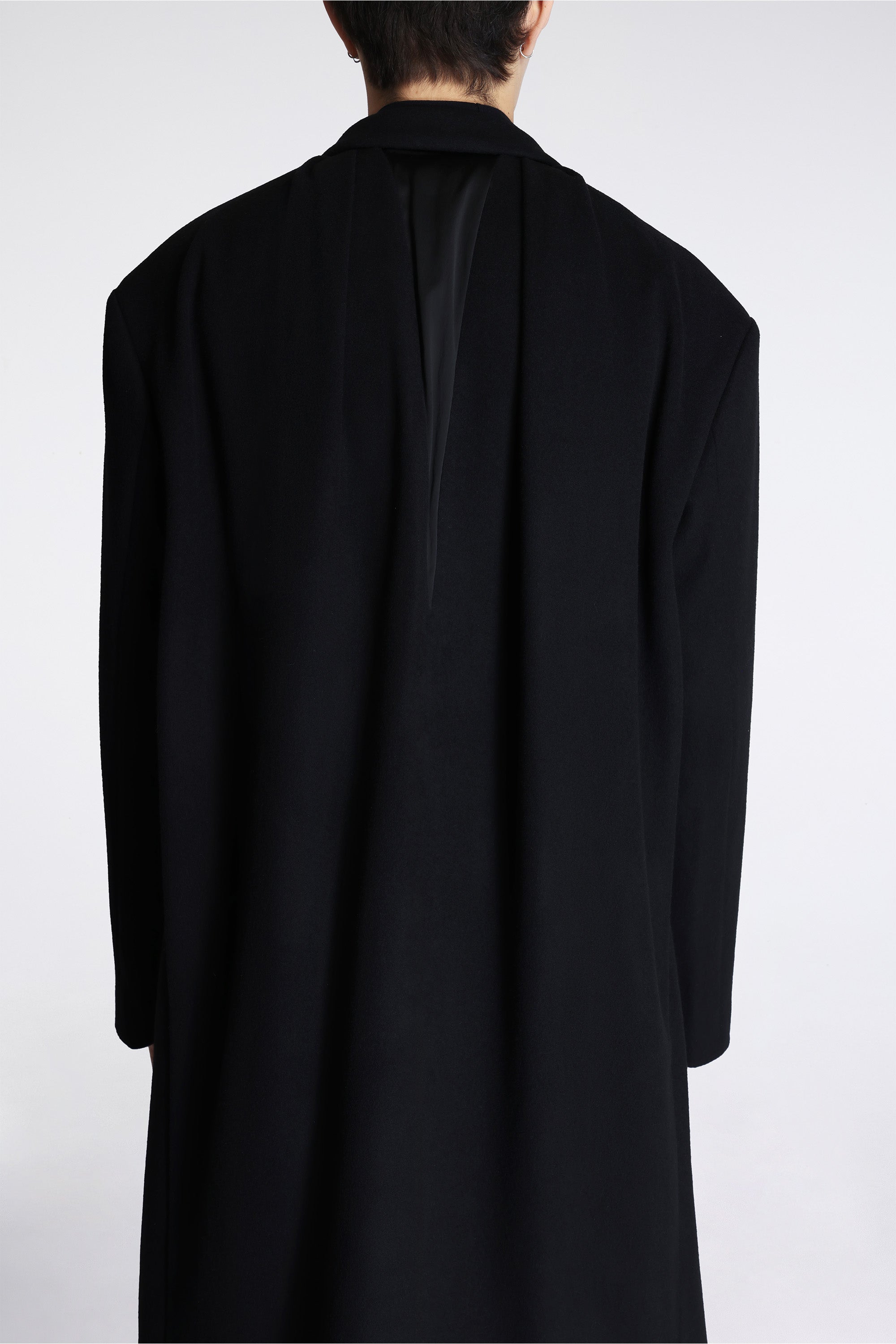 Epelde Overcoat Deep Black