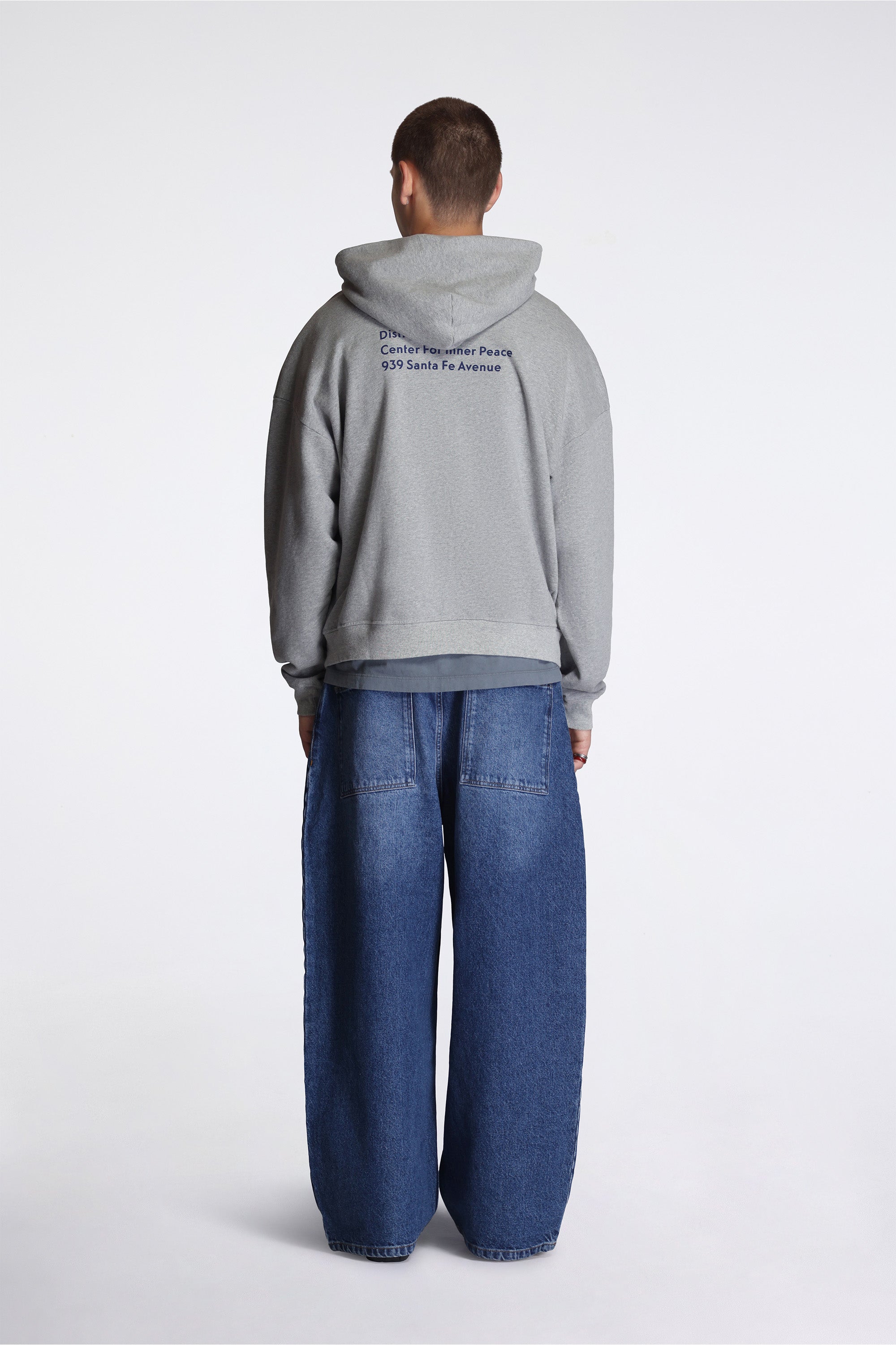 California Cotton Hoodie Staff Hoodie Heather Gray