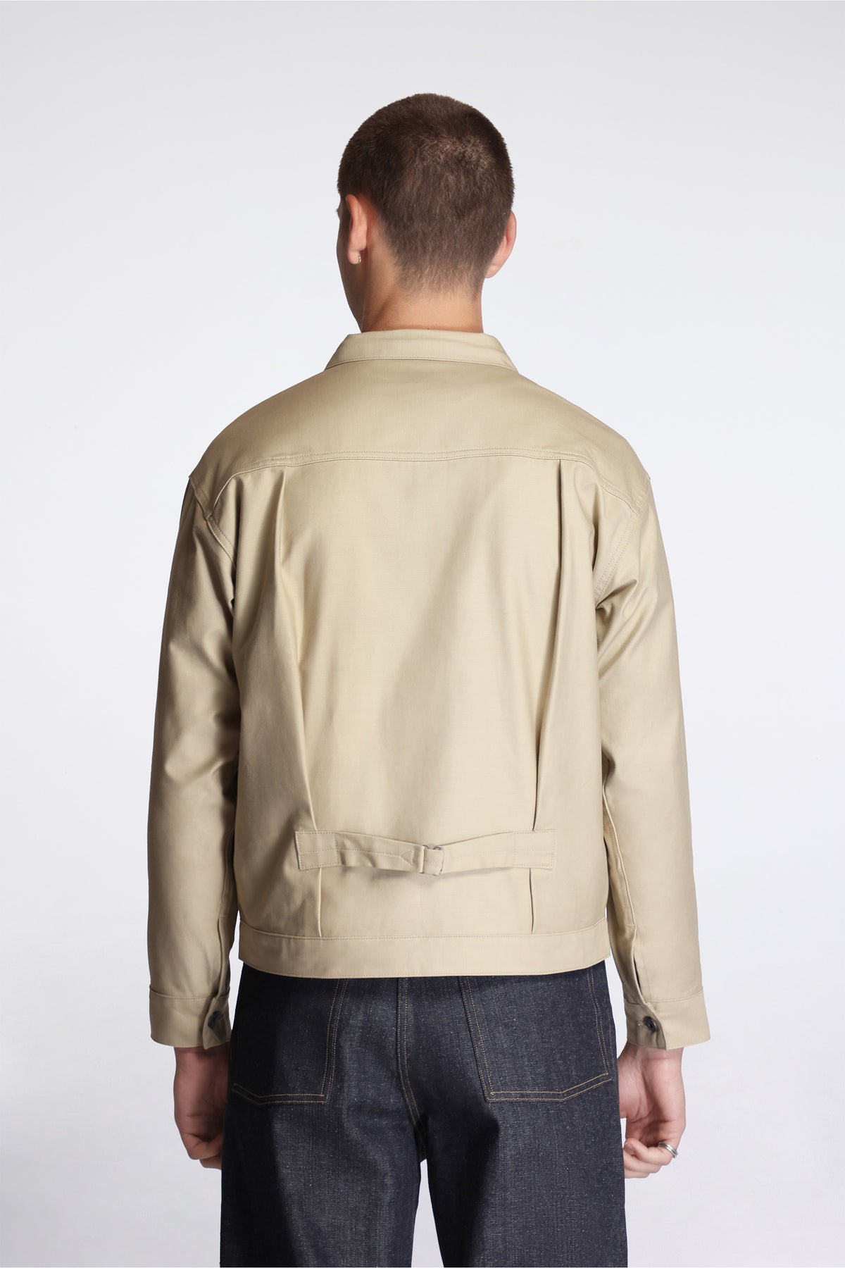 Lot.333  Buckle-Backed Jacket C.1930's Beige