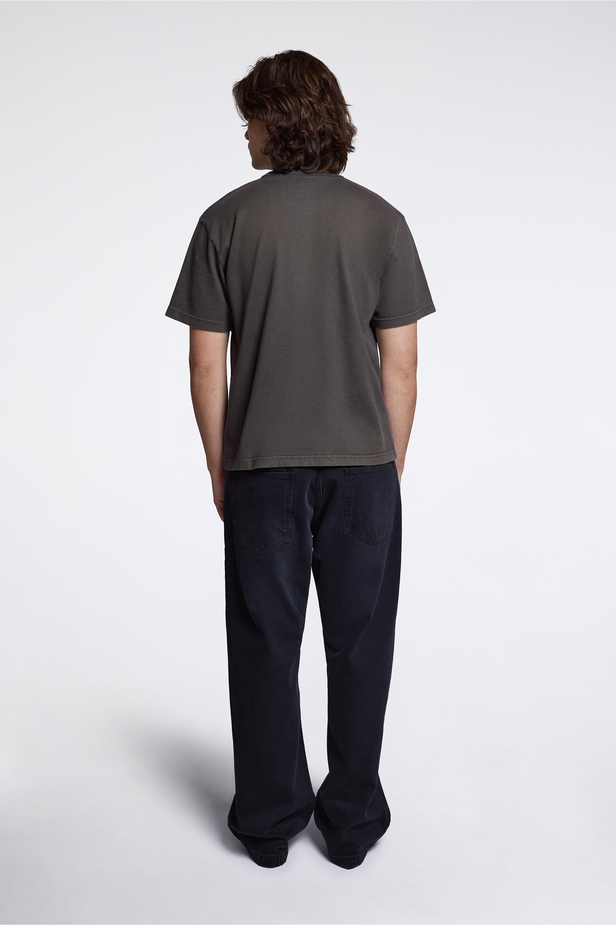'Sftm / Academy'' Vintage Tee Overdye Brown