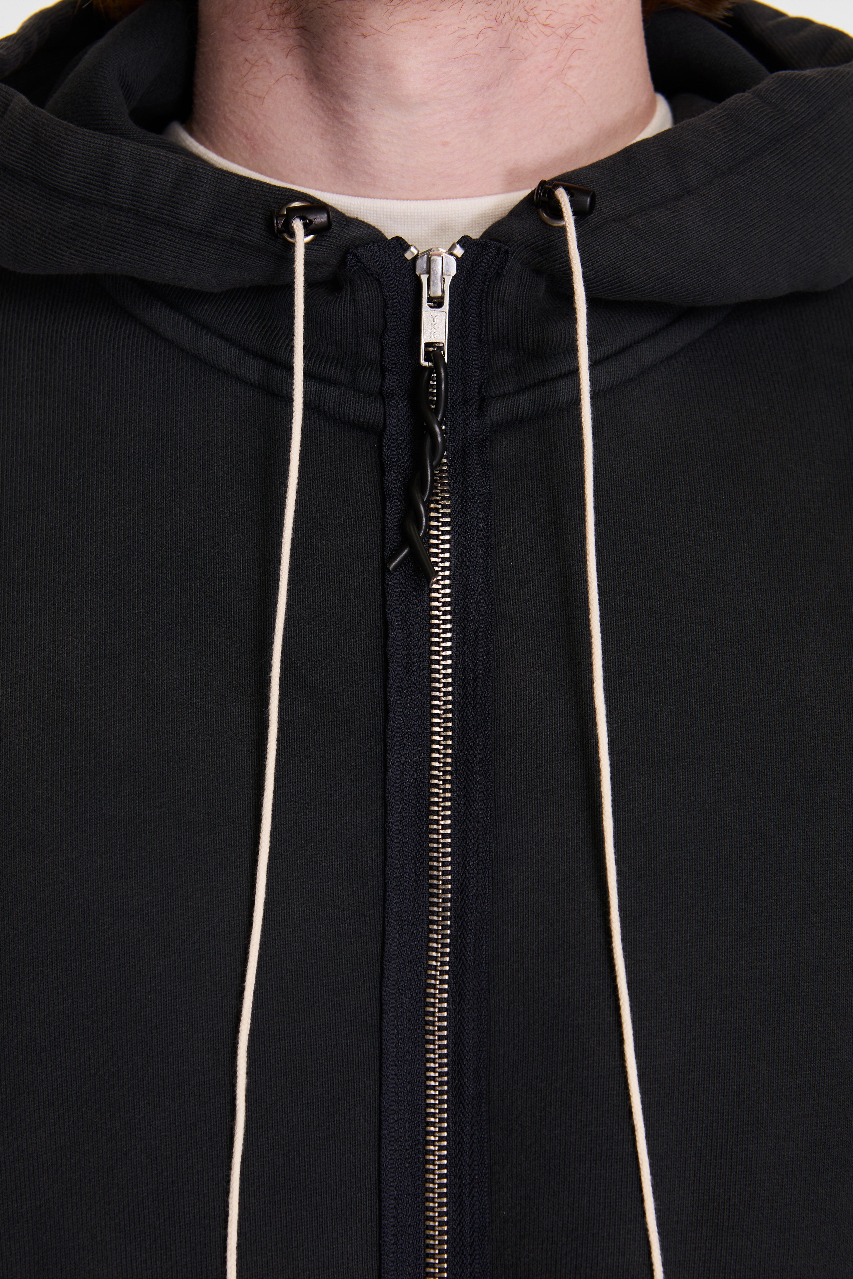 Anorak Zip Hoodie Black