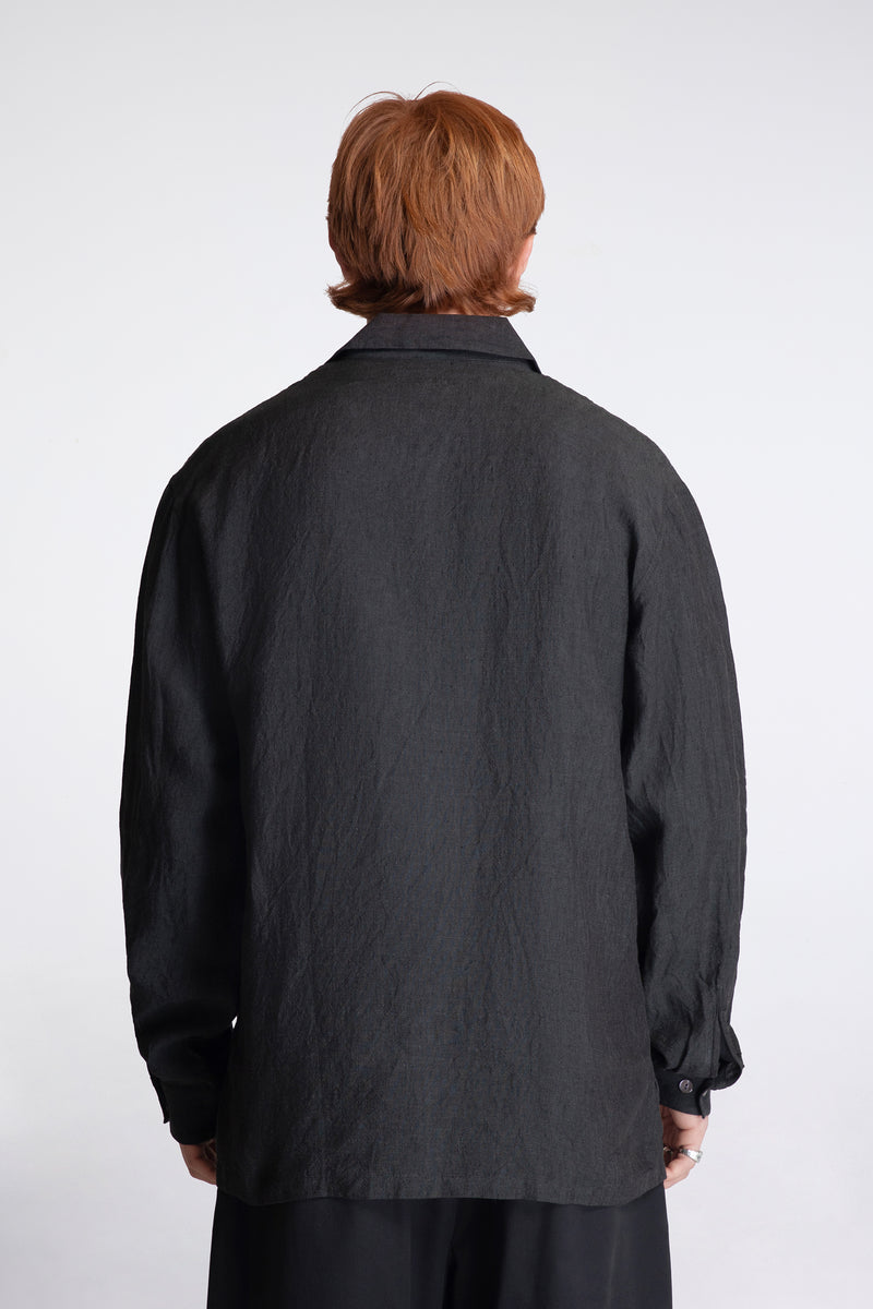 Martyn Shirt Grey/Black