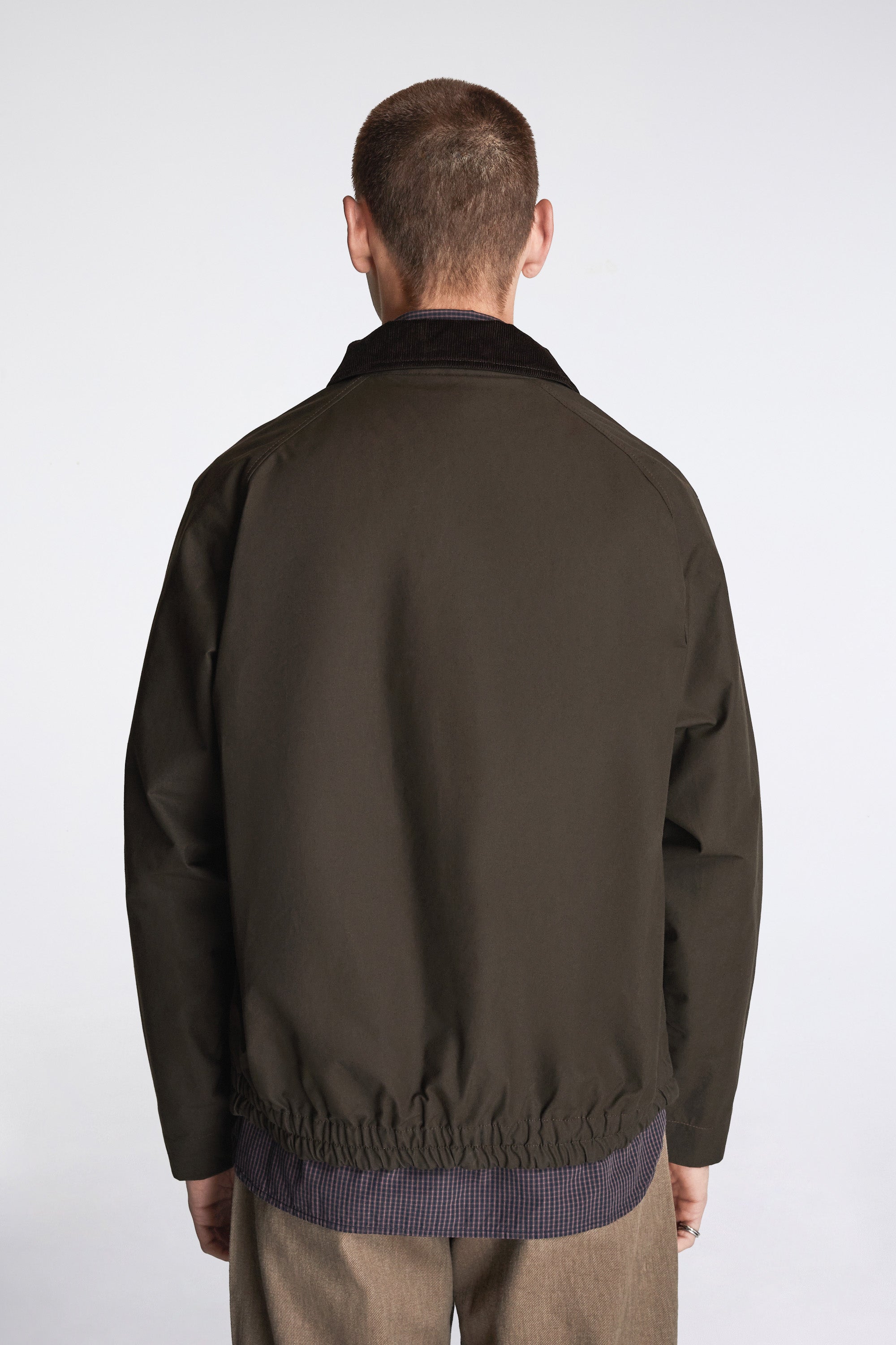 Holmen Wax Raglan Light Jacket Delicioso Brown