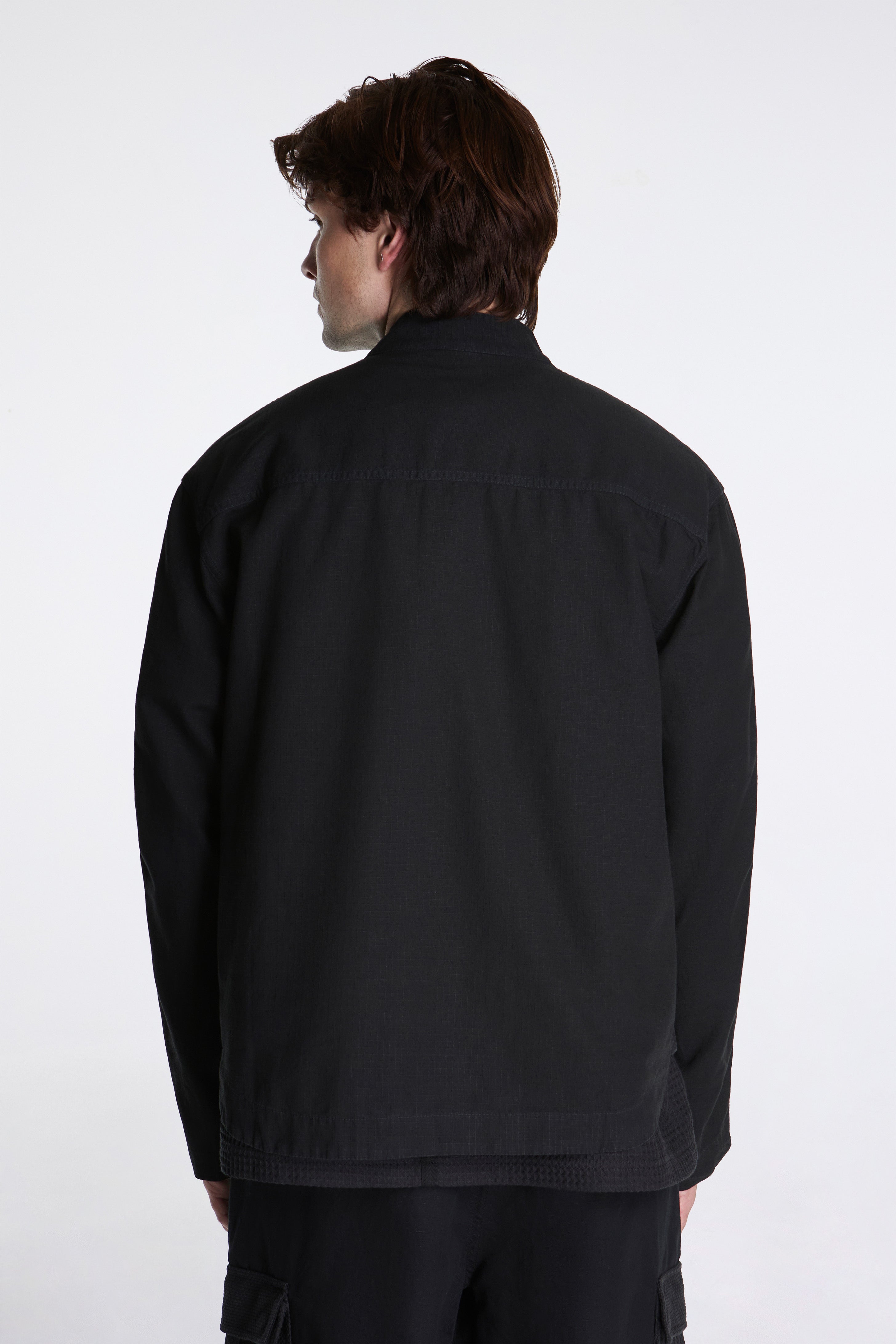Asym Hanbok L/S Shirt Black