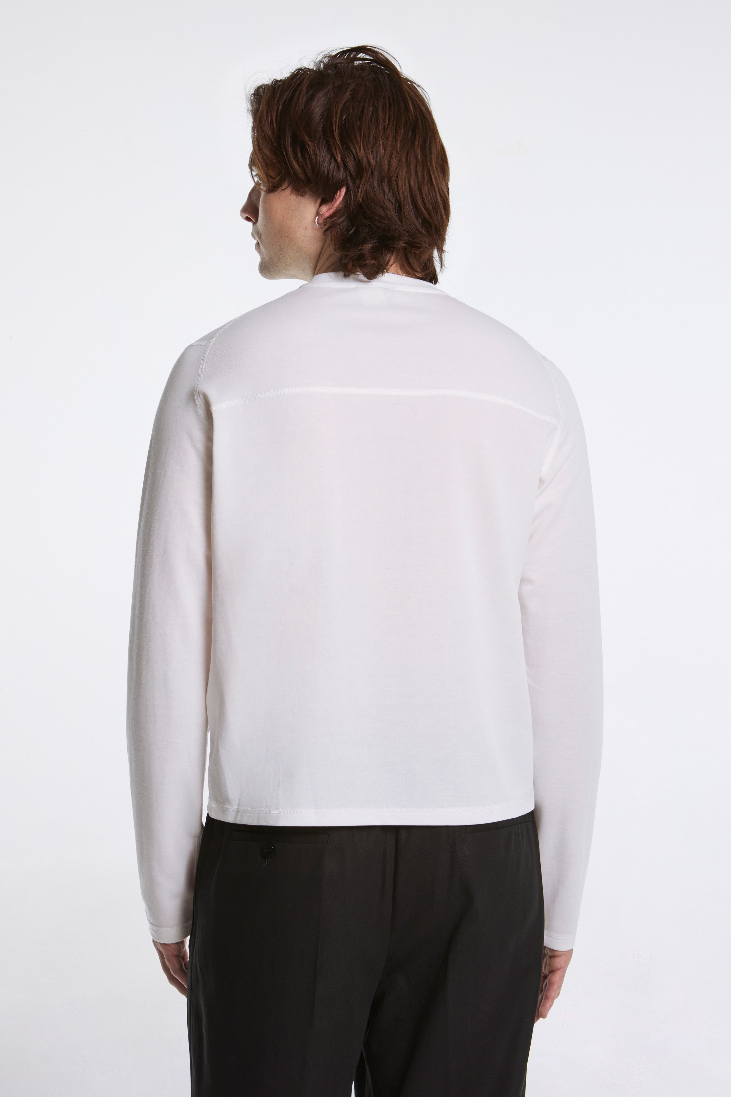 Contour Long Sleeve T-Shirt White