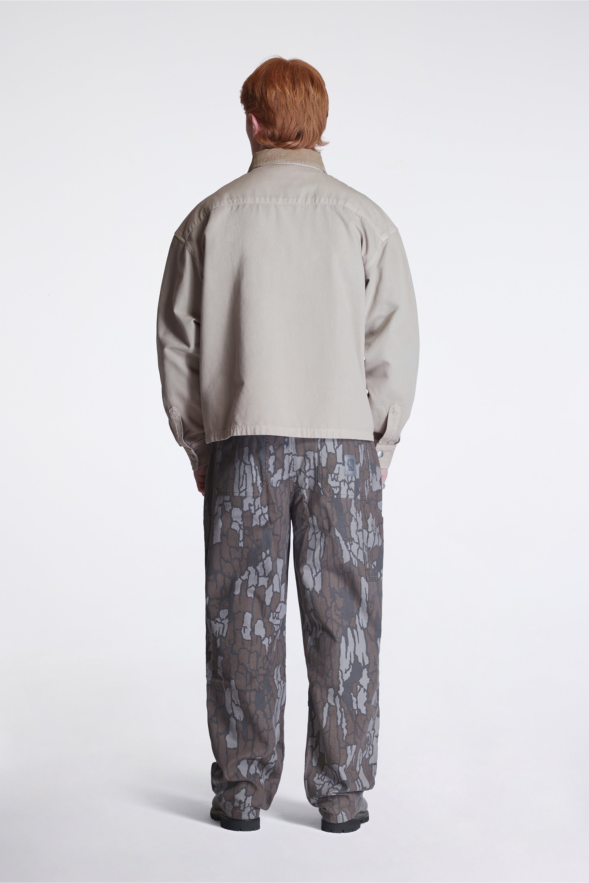 Prescott Shirt Jacket String/Leather