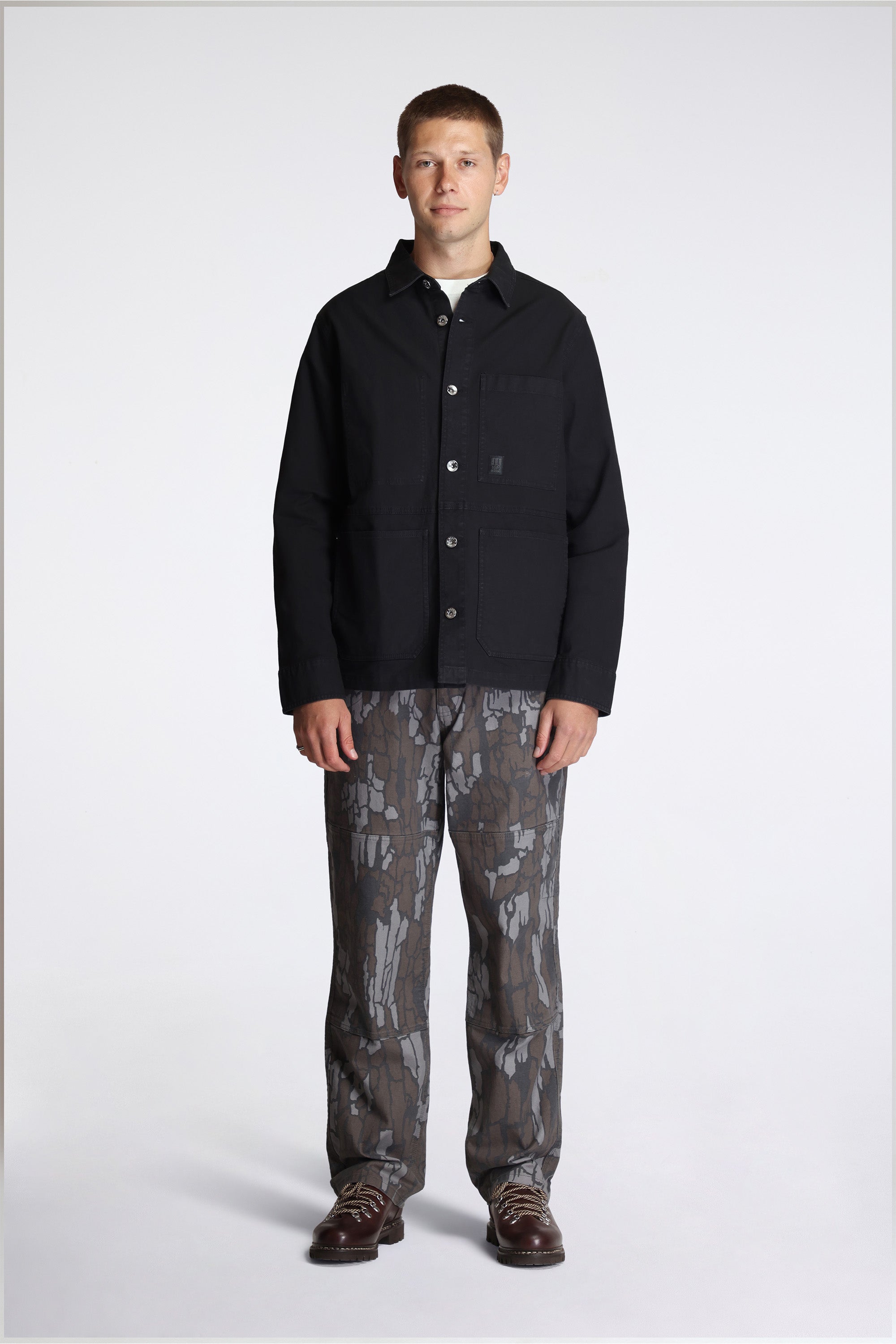 Utility Jacket Mens Black