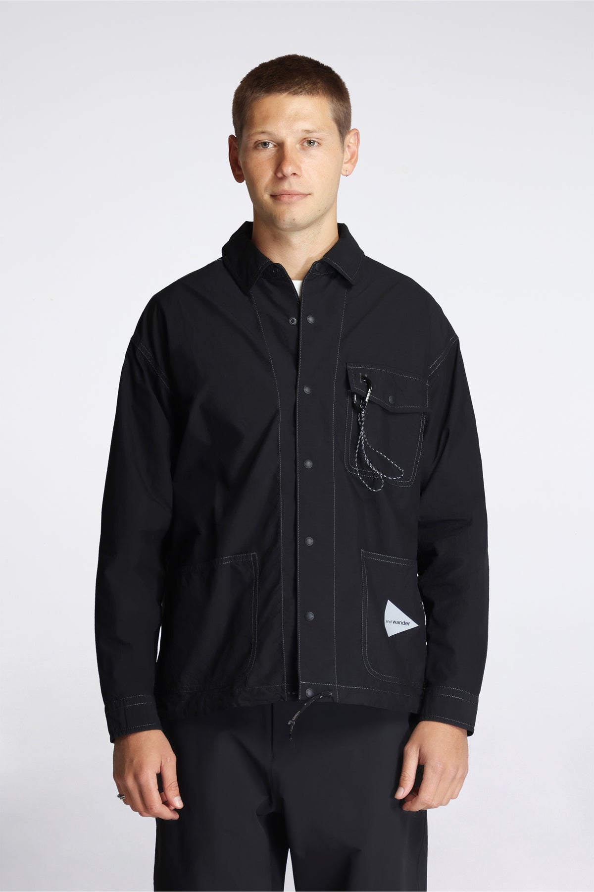 Cordura Rip Shirt Jacket Black