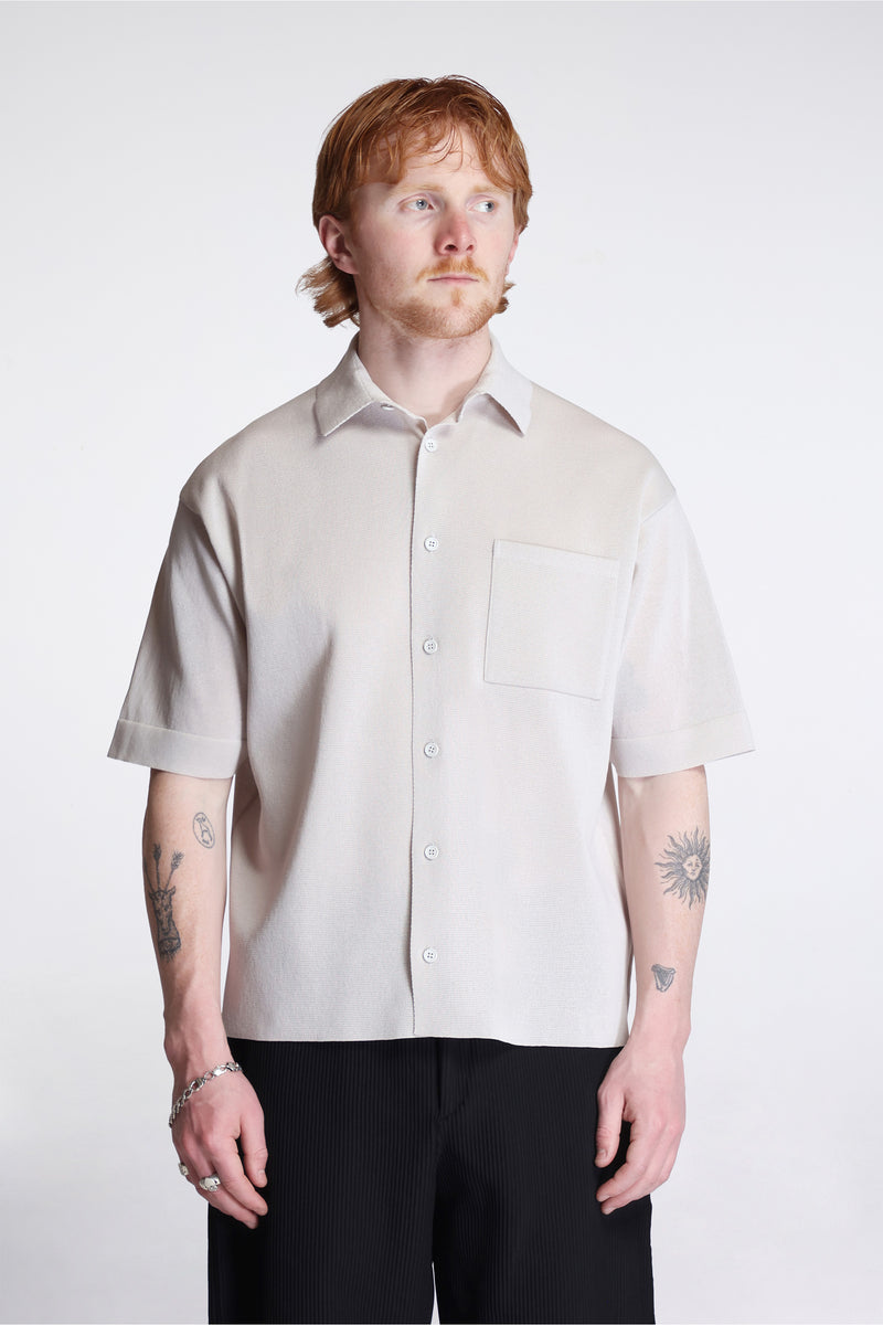 Tc Milan Short Sleeve Shirt Linen Beige