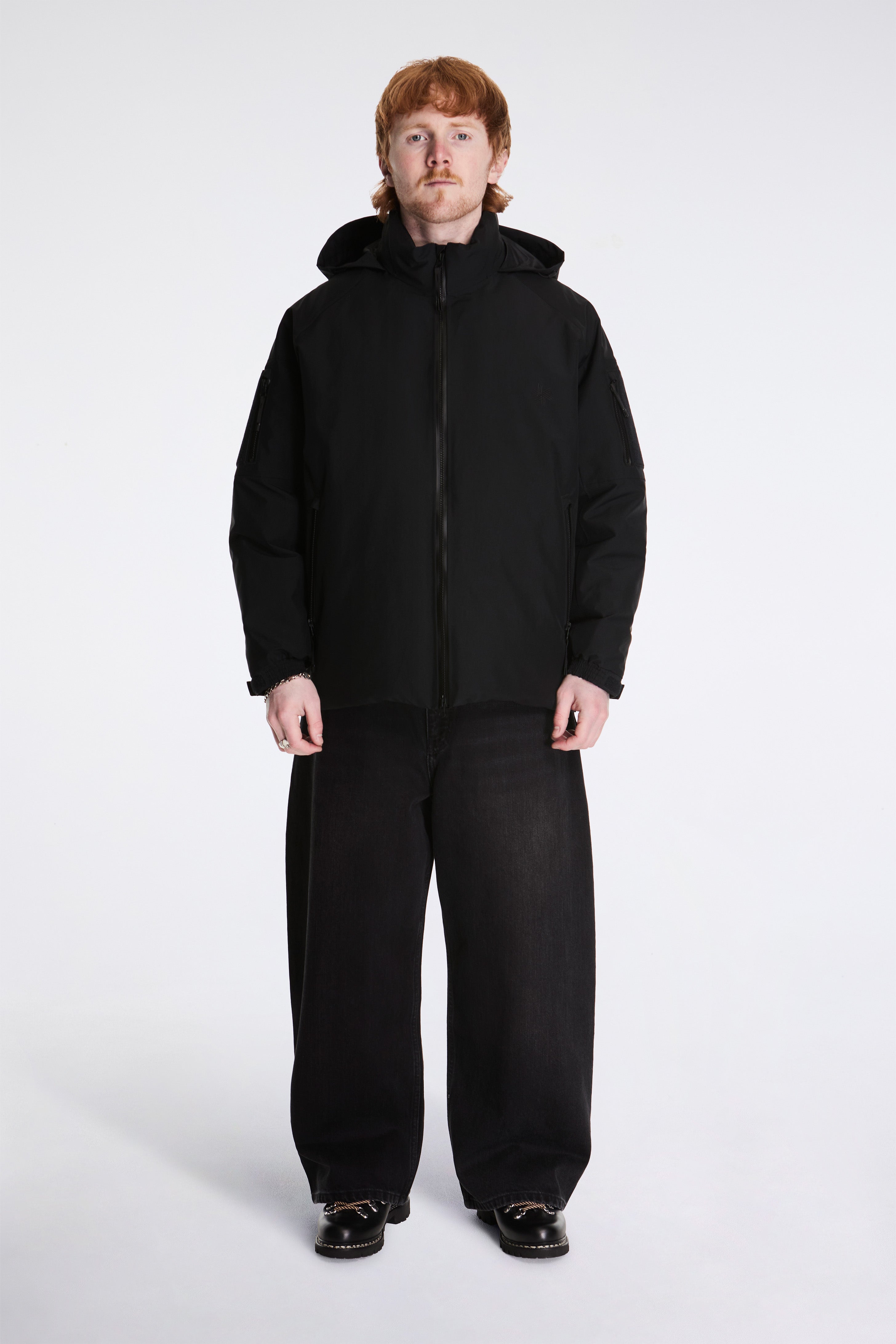 COMME des GARCONS HOMME Goldwin GTX Double Layer Jacket Black