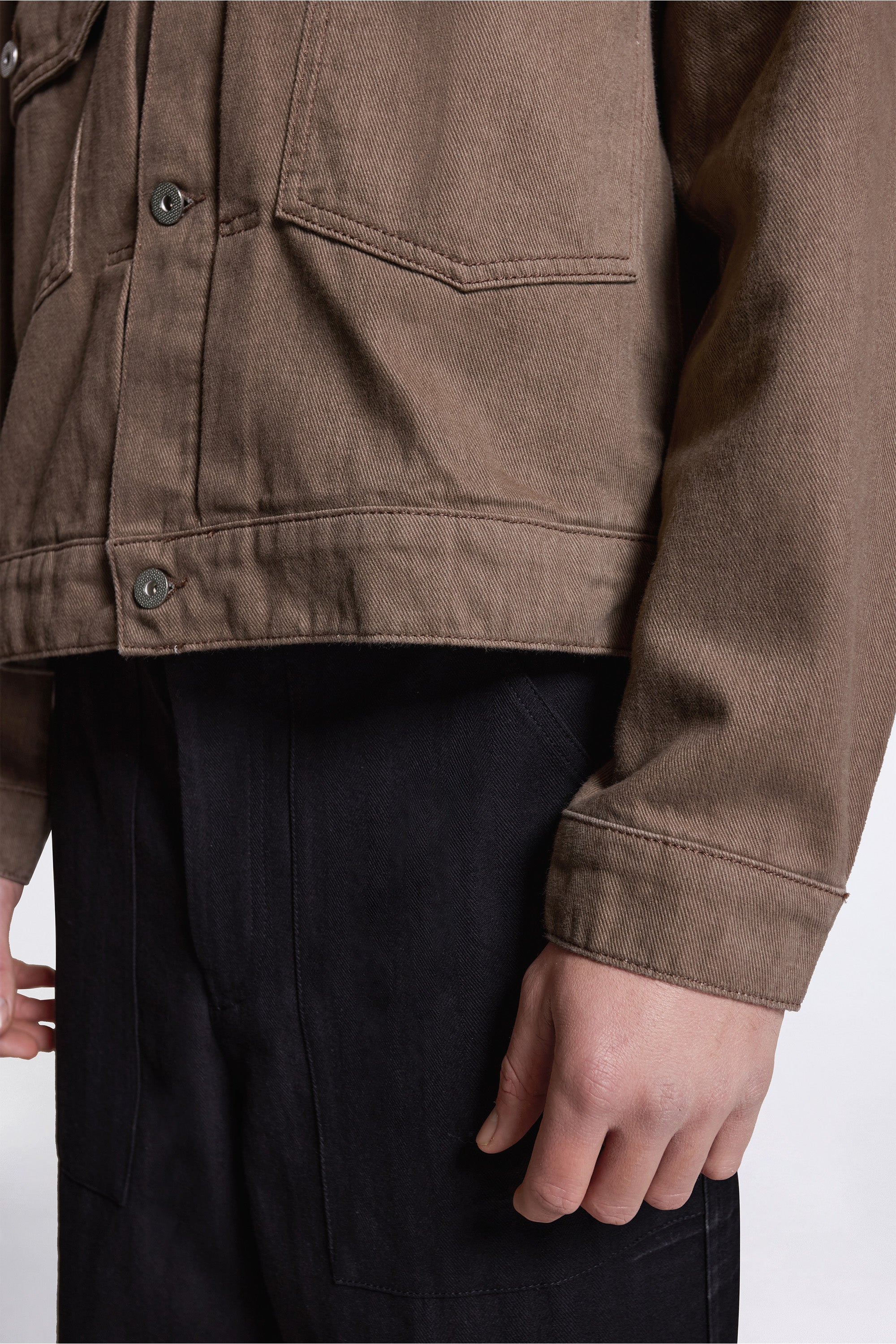 Storadal Resist Dyed Twill Type II Jacket Walnut