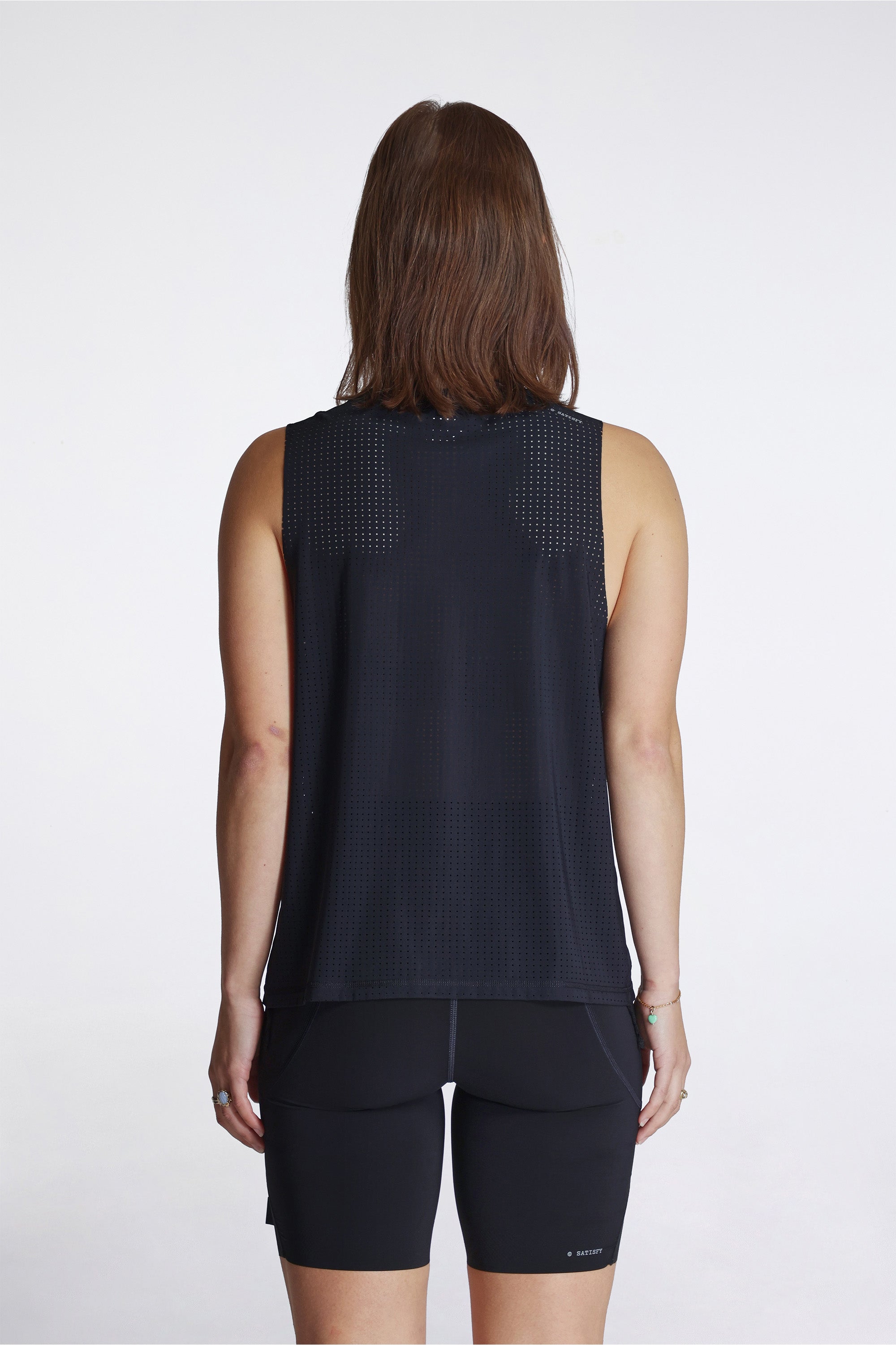 Space-O Muscle Tee Black SA
