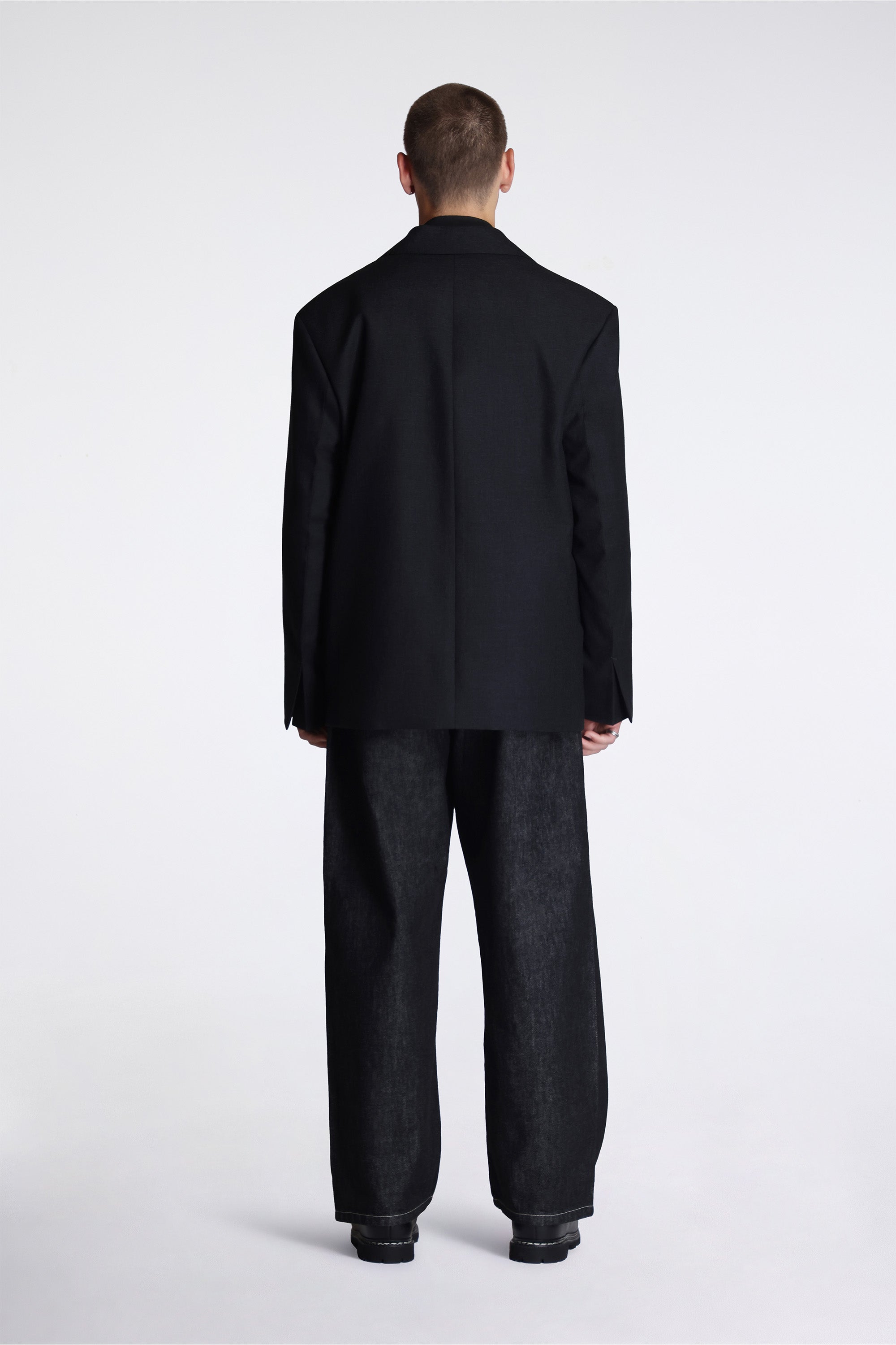 Fenn Single Breasted Blazer Flint