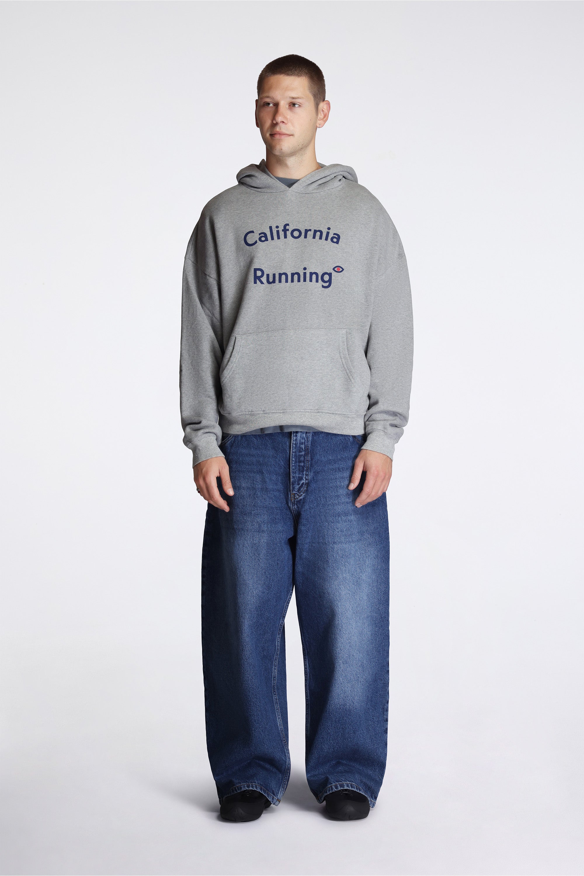 California Cotton Hoodie Staff Hoodie Heather Gray