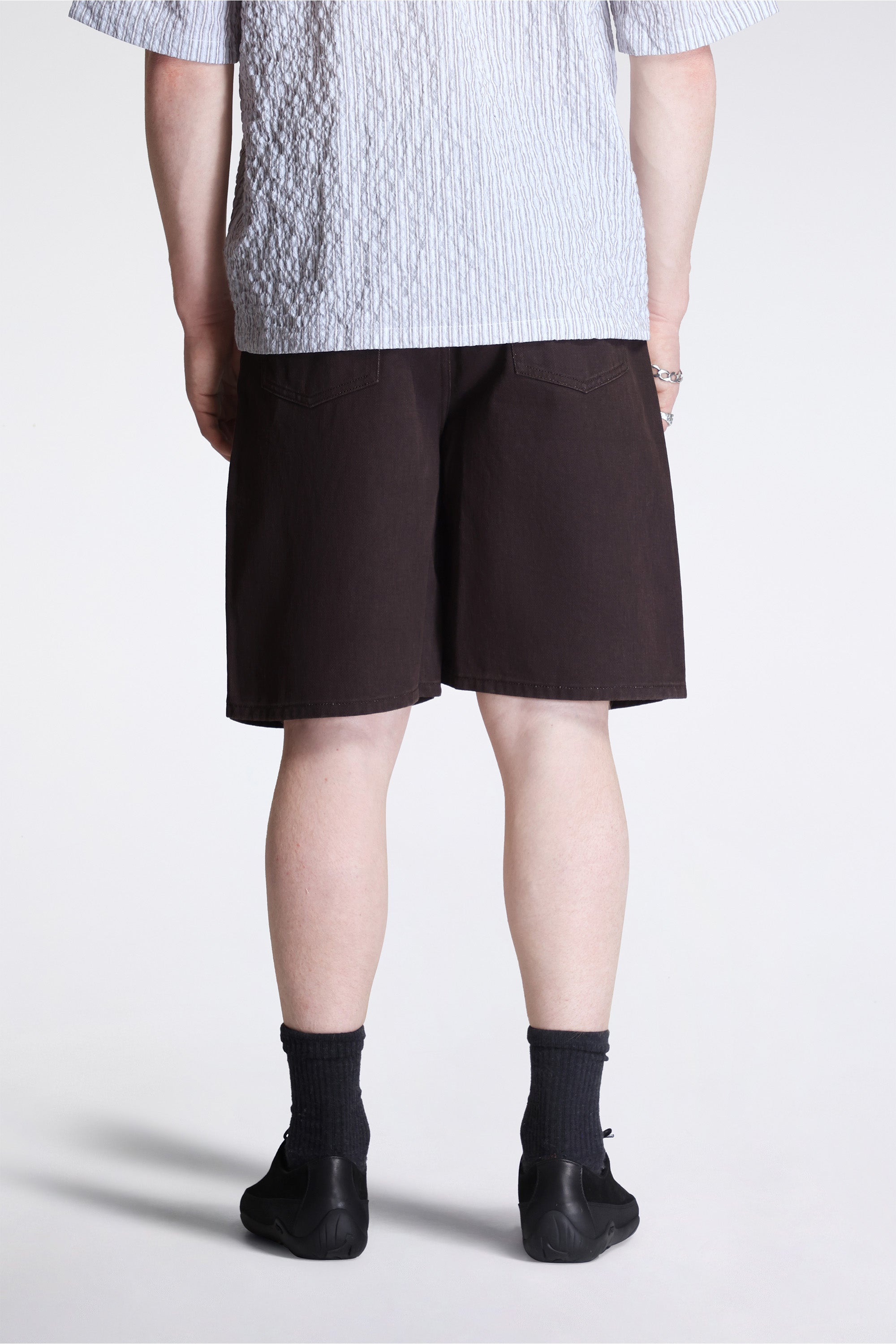 Korshavn Relaxed 5 Pocket Resist Dyed Twill Short Shale