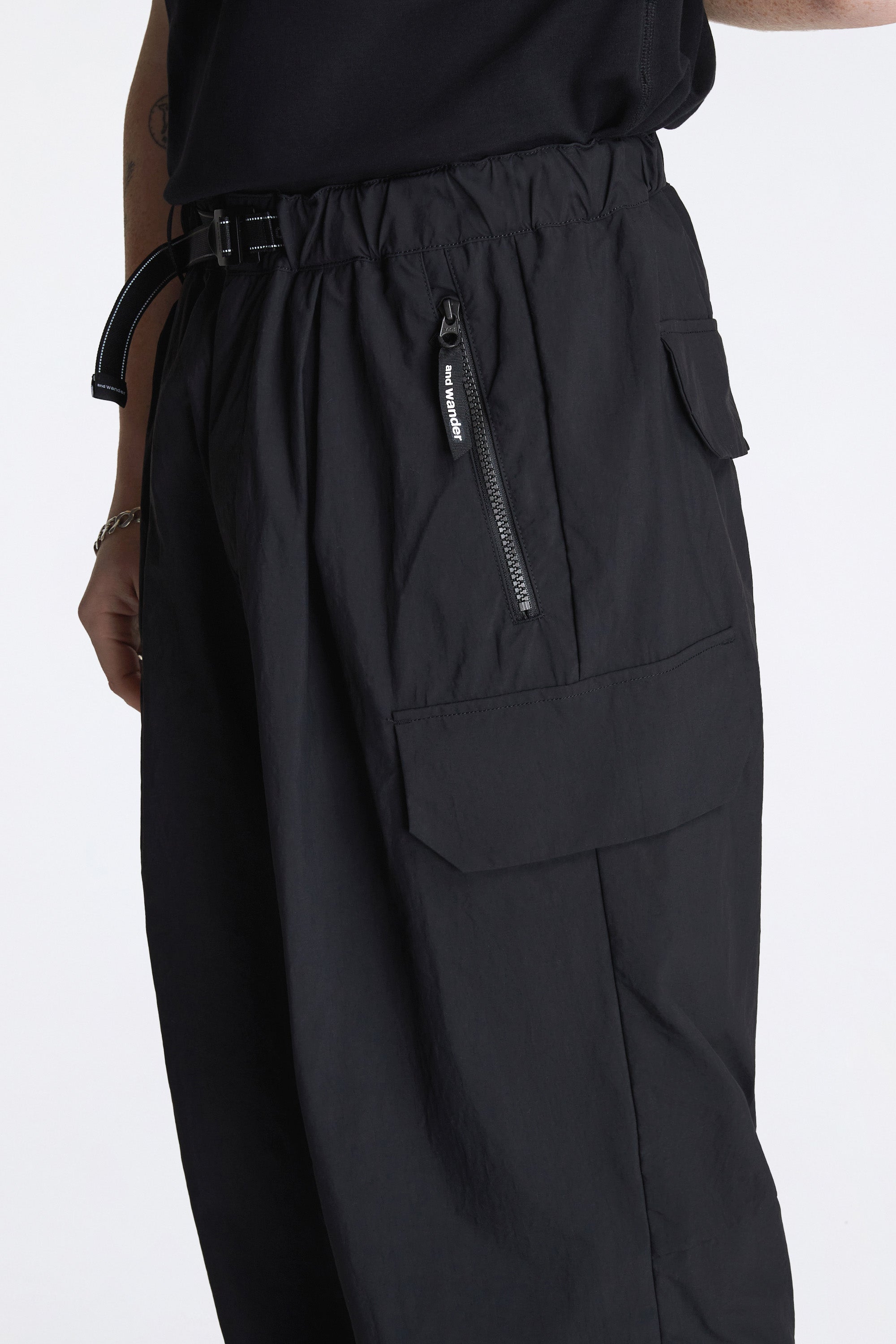 Twill Pants Black