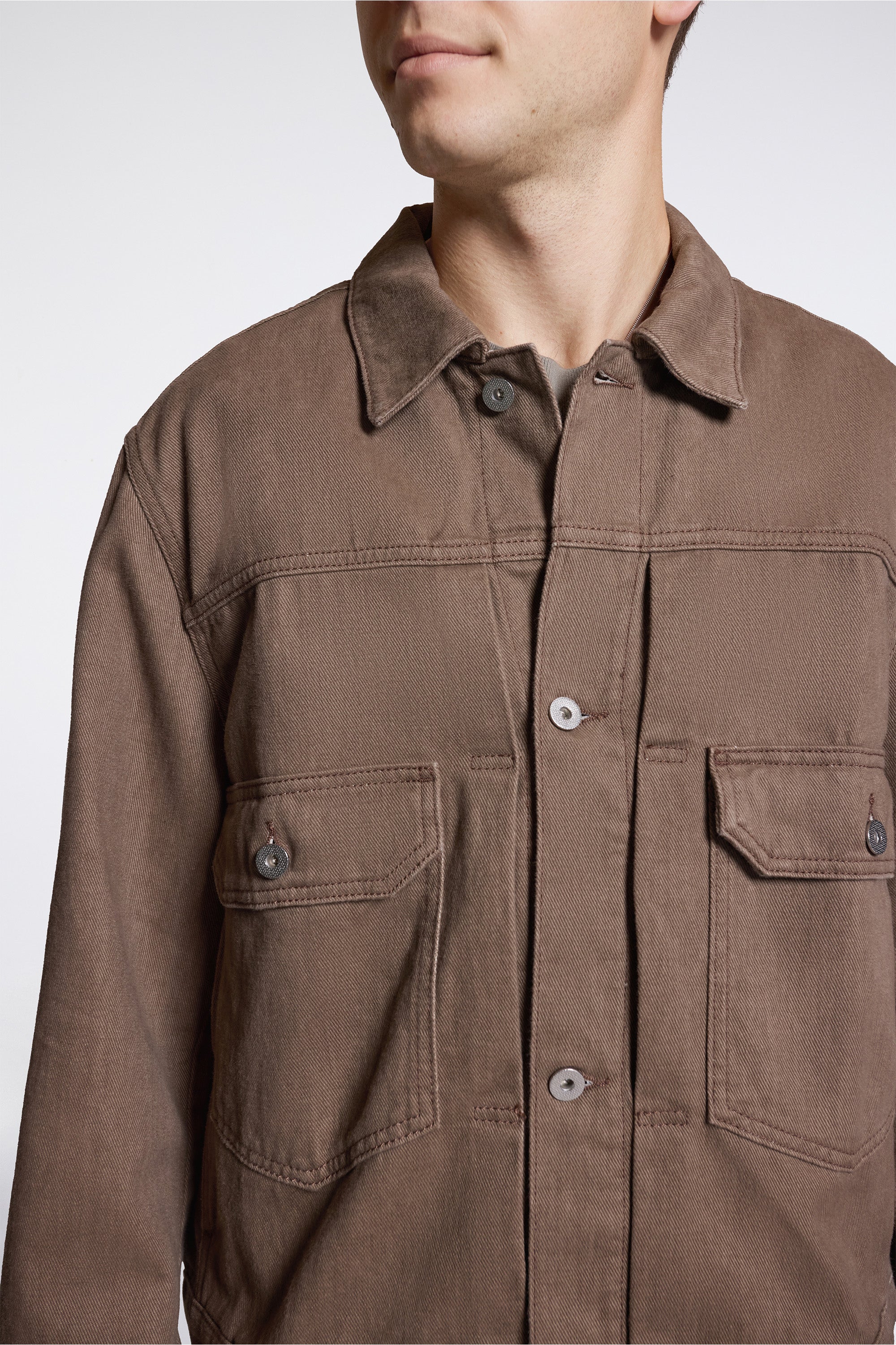 Storadal Resist Dyed Twill Type II Jacket Walnut