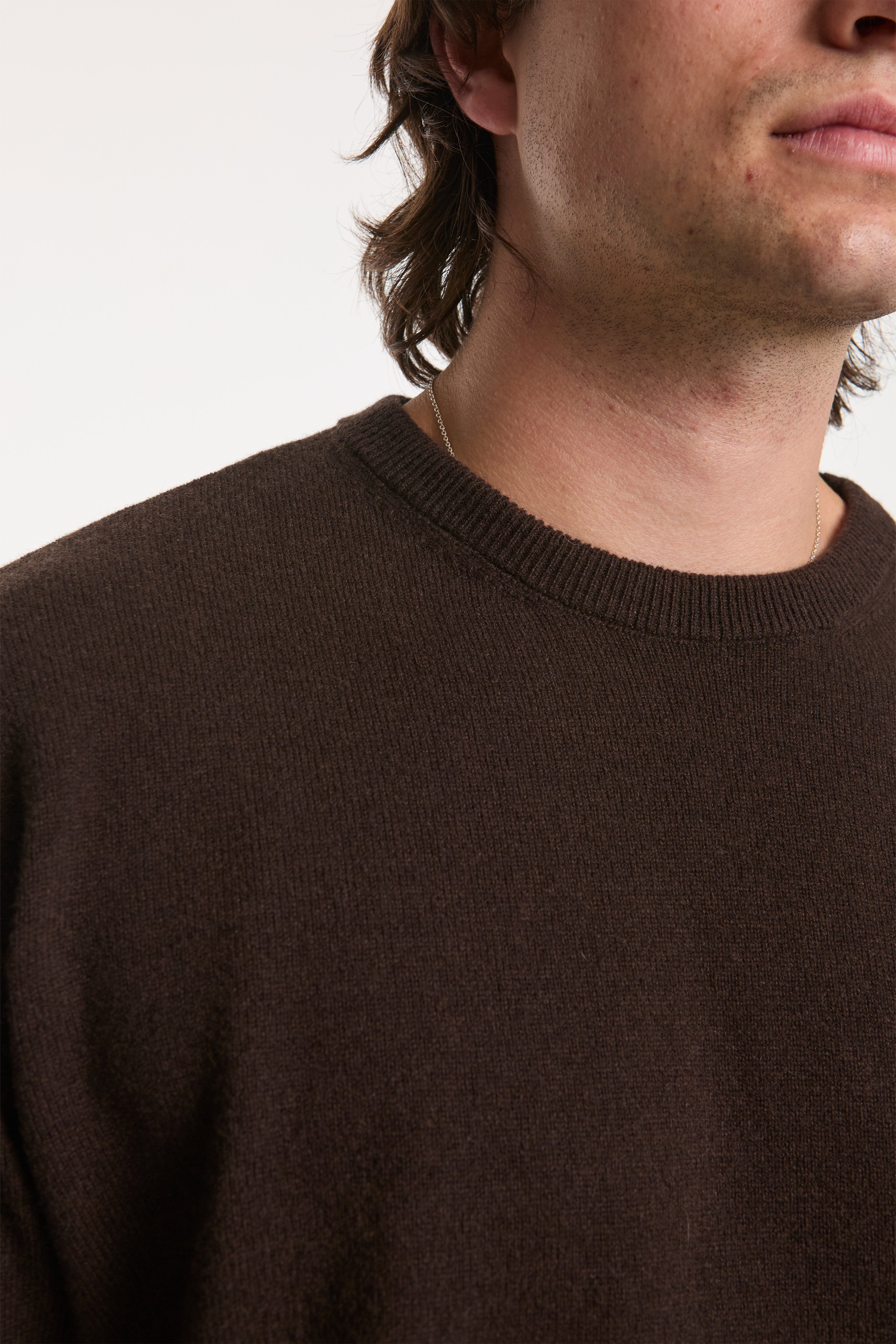 Crew Neck Sweater Ebony