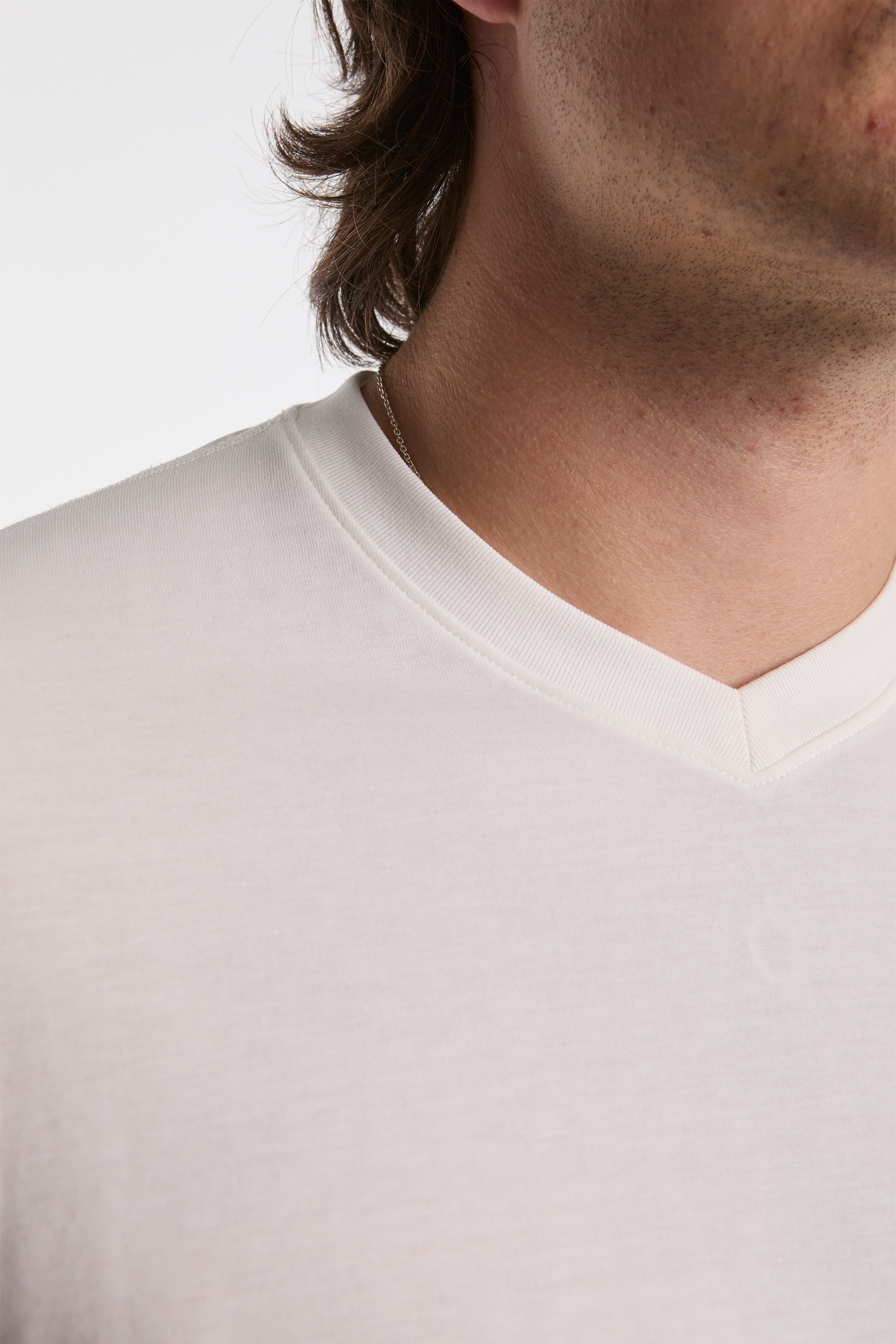 Contour Long Sleeve T-Shirt White