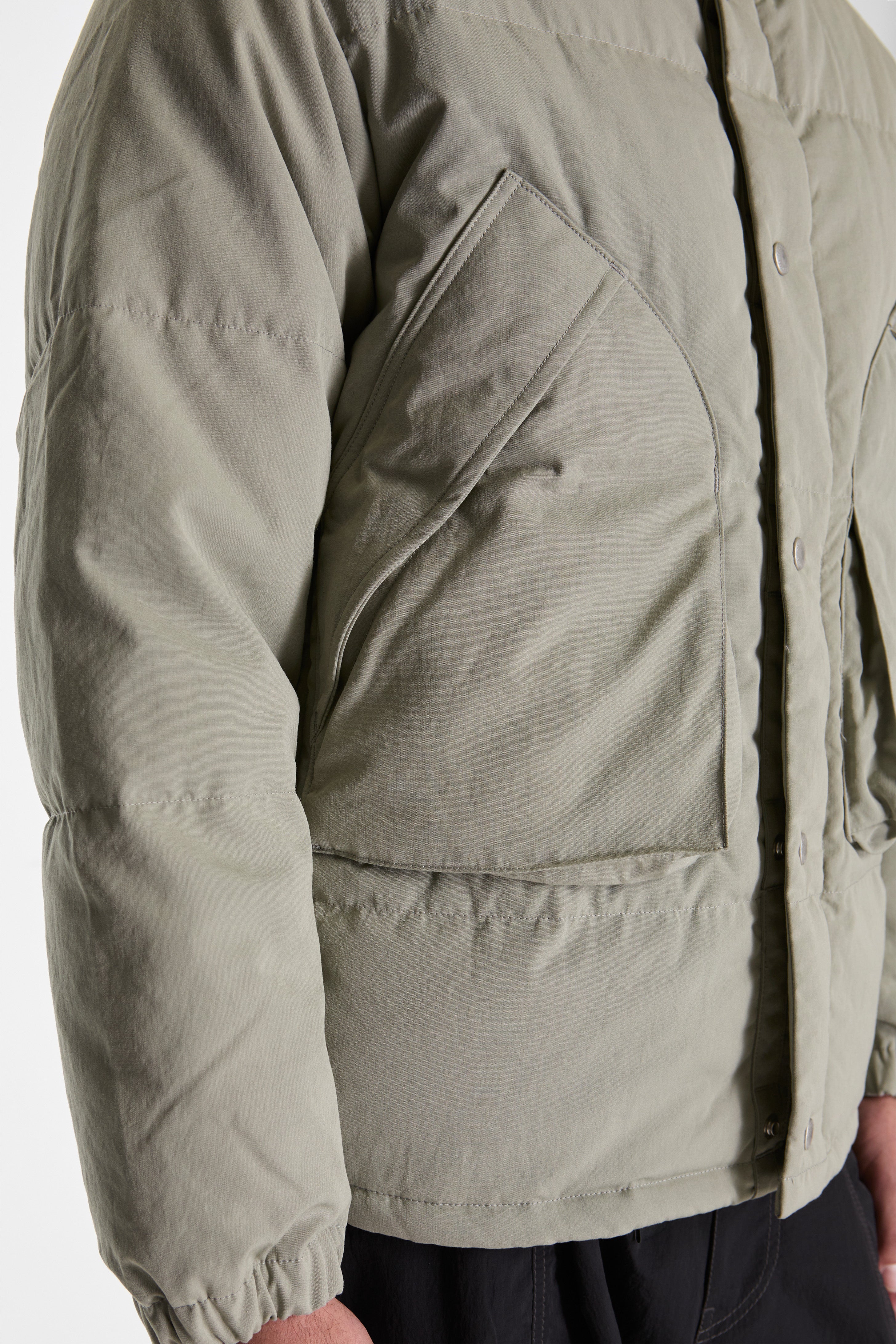 Snow Peak Takibi Weather Down Jacket Light Olive