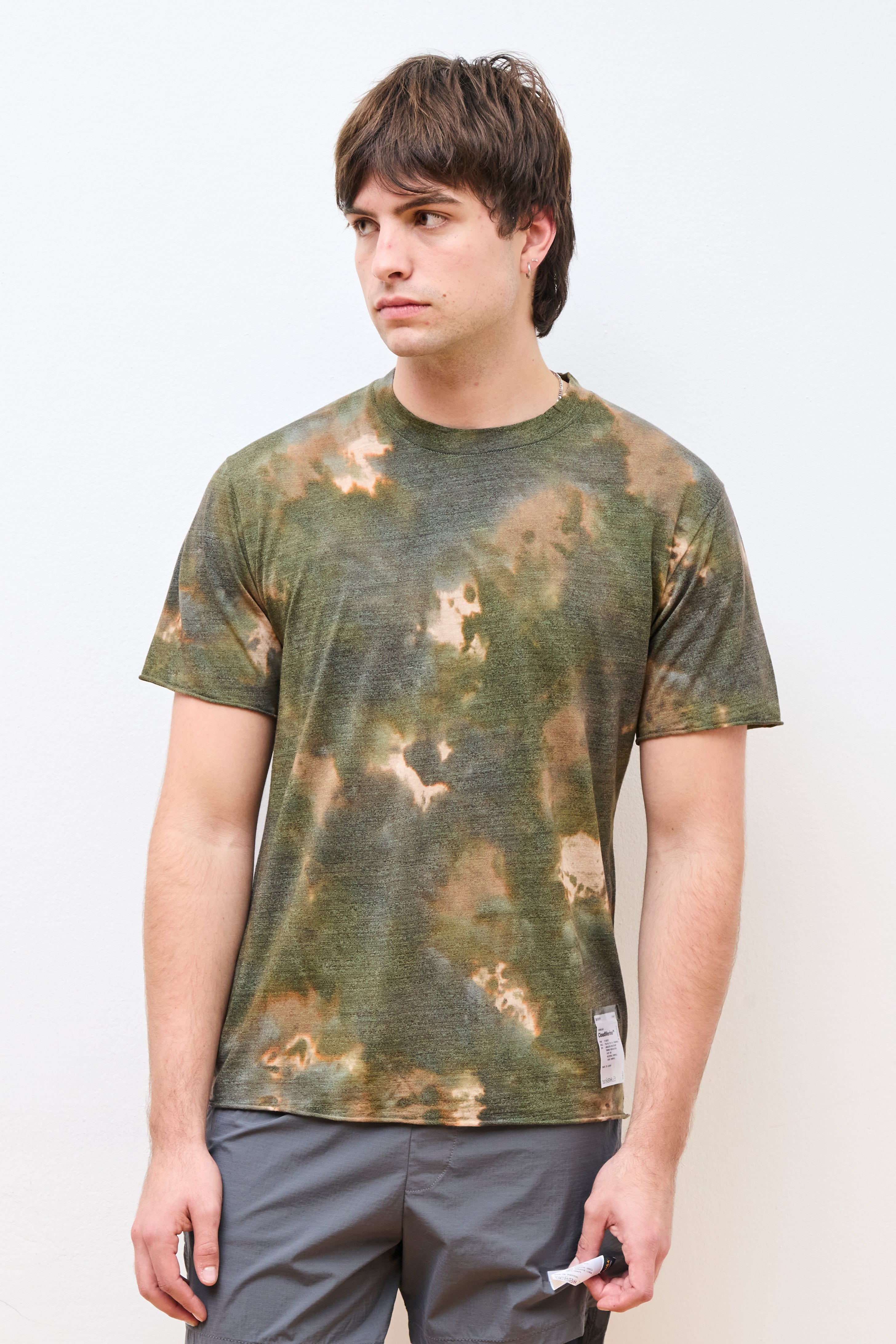 CloudMerino Cordura T-Shirt Batik Military Olive