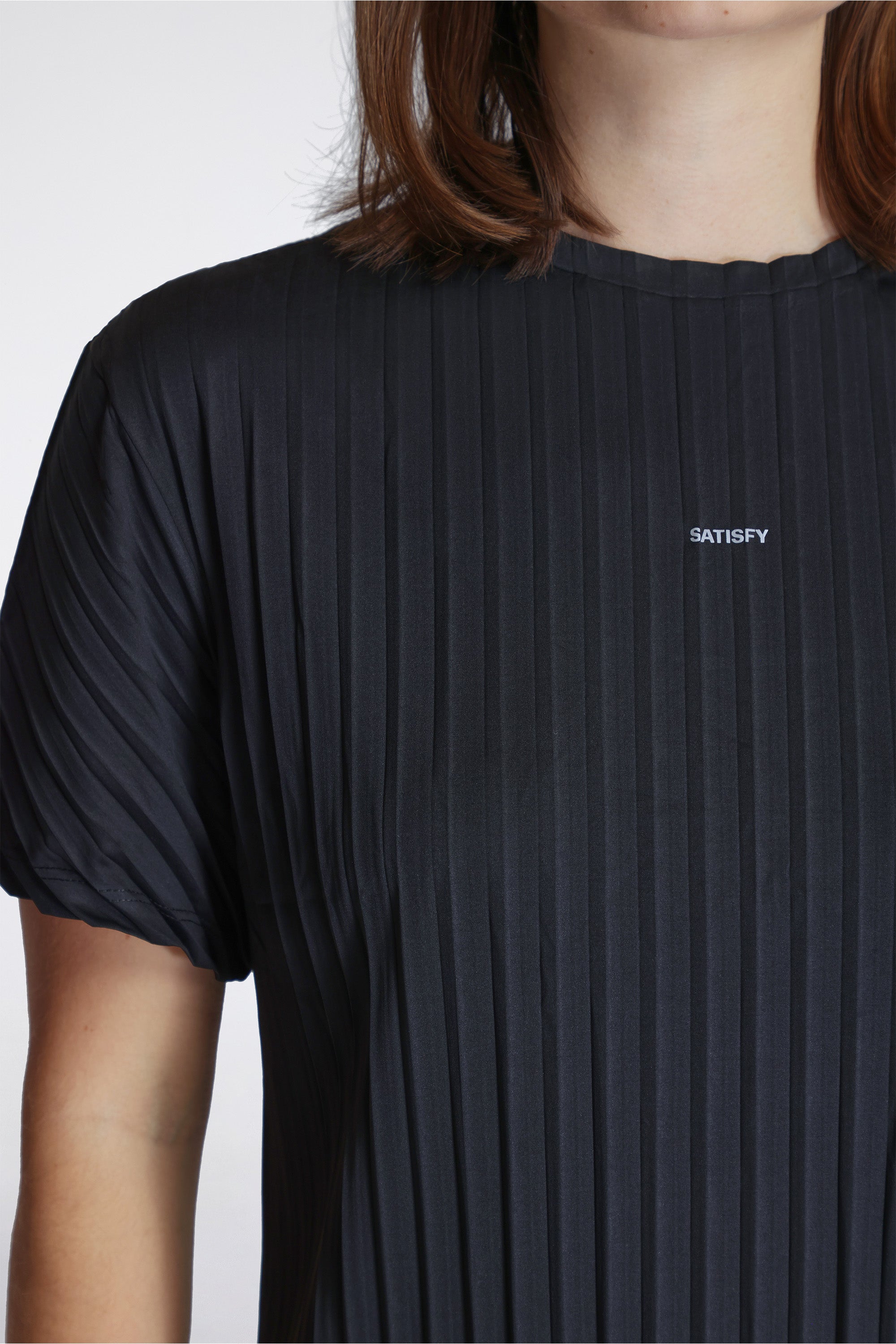 Auralite Pleated T-Shirt Black SA