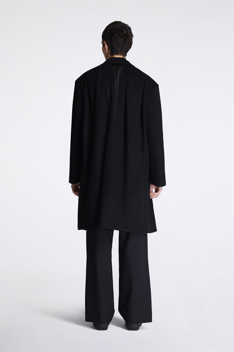 Epelde Overcoat Deep Black
