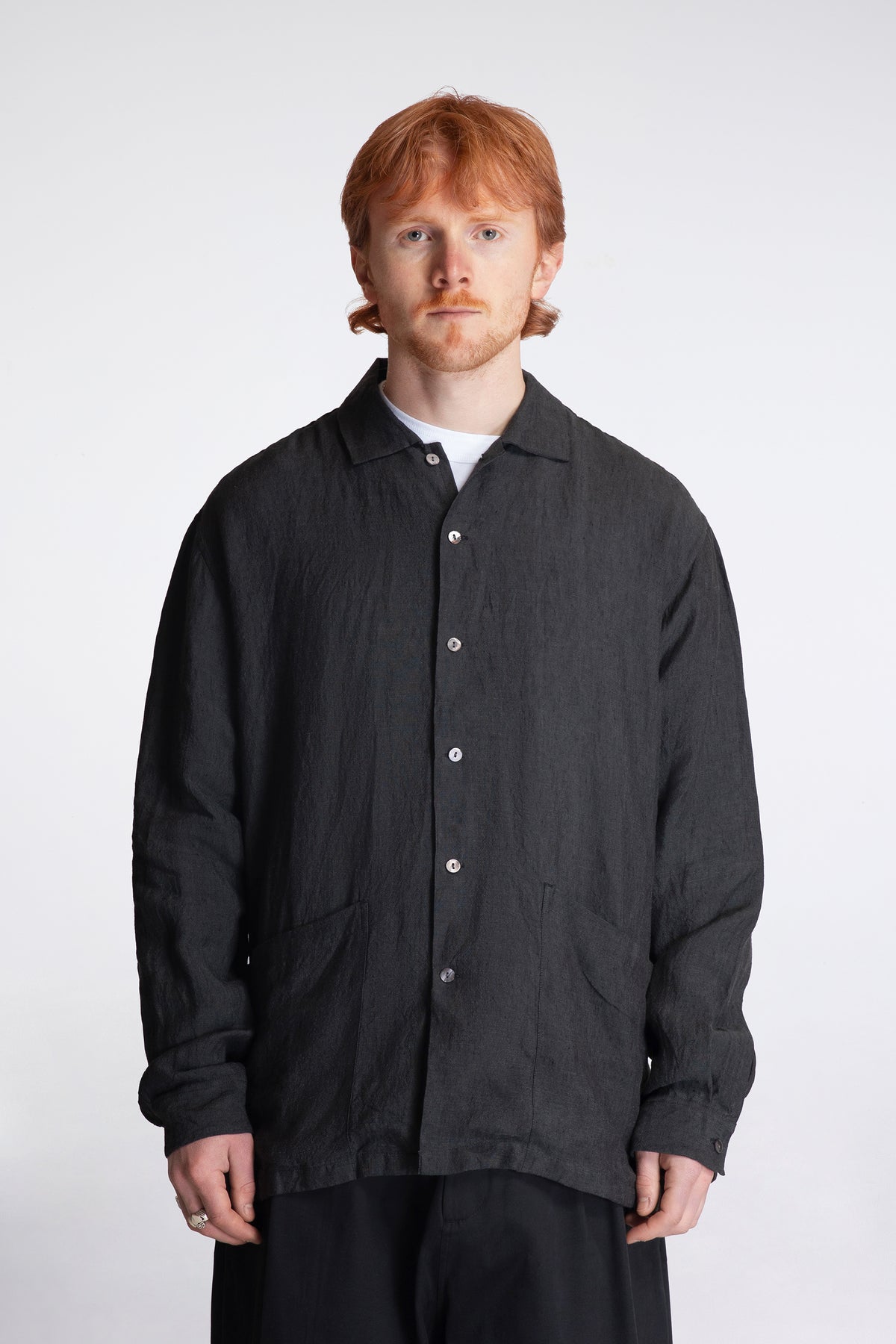 Martyn Shirt Grey/Black