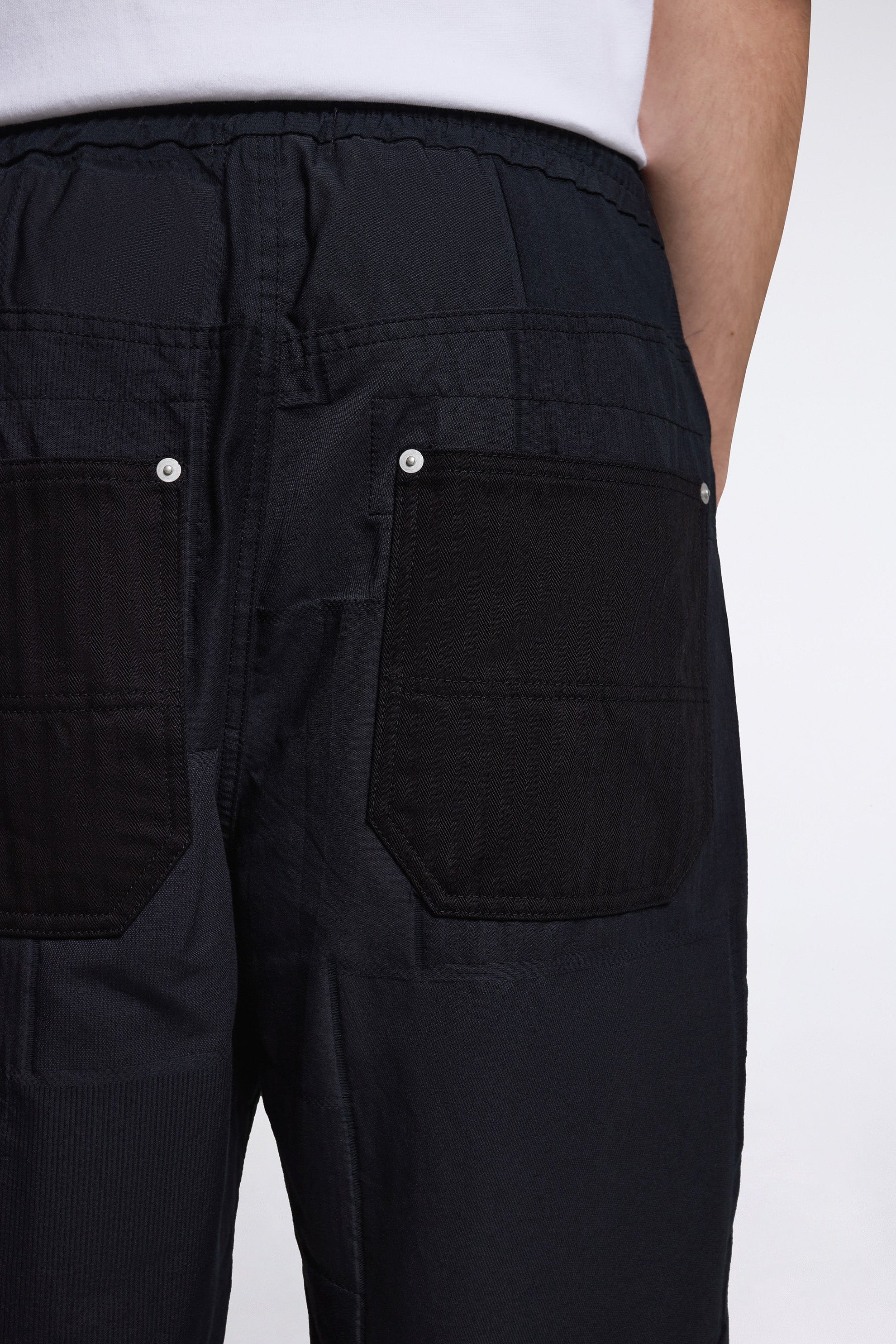 Patchwork Shorts Navy