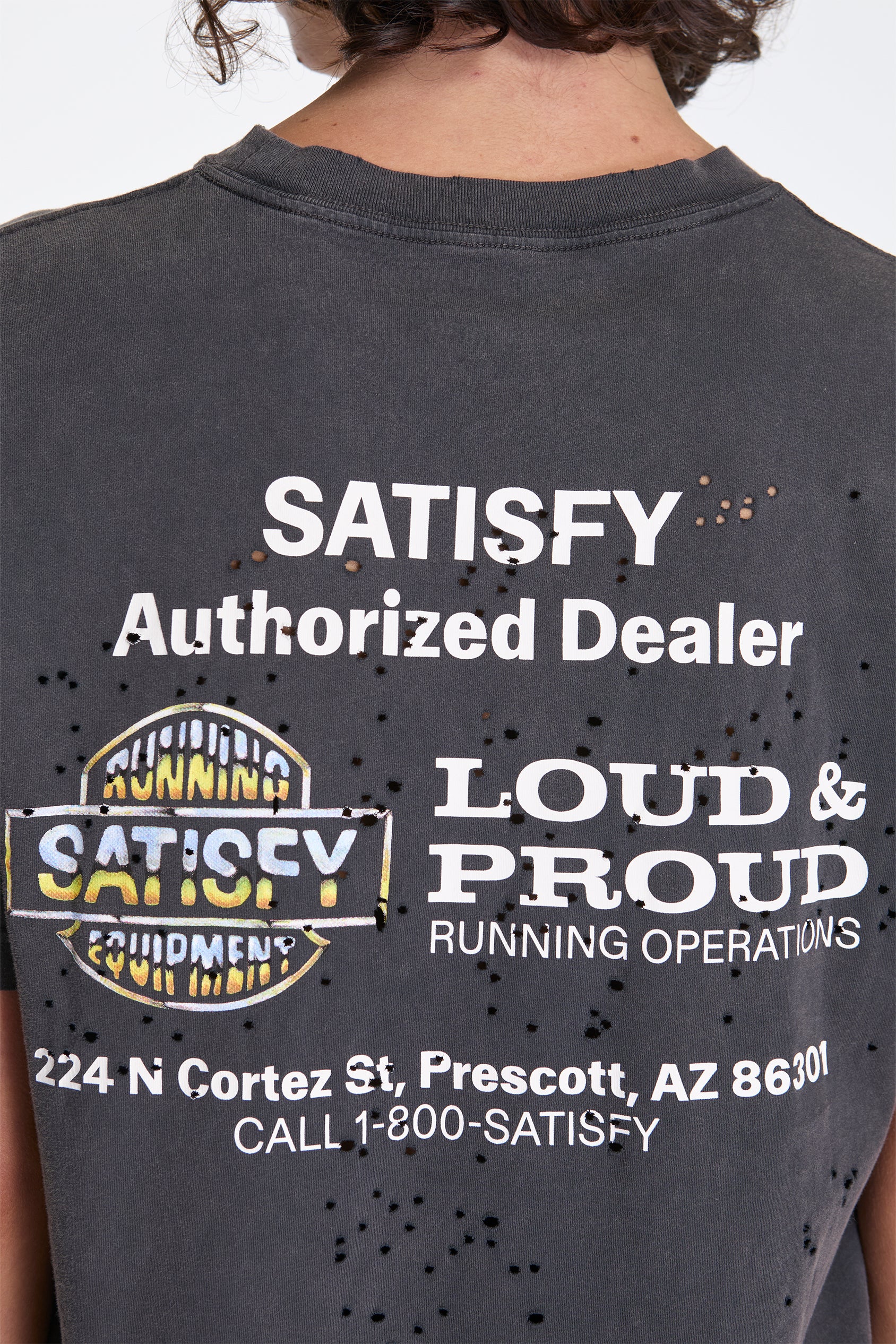 Women's Mothtech T-Shirt Aged Black