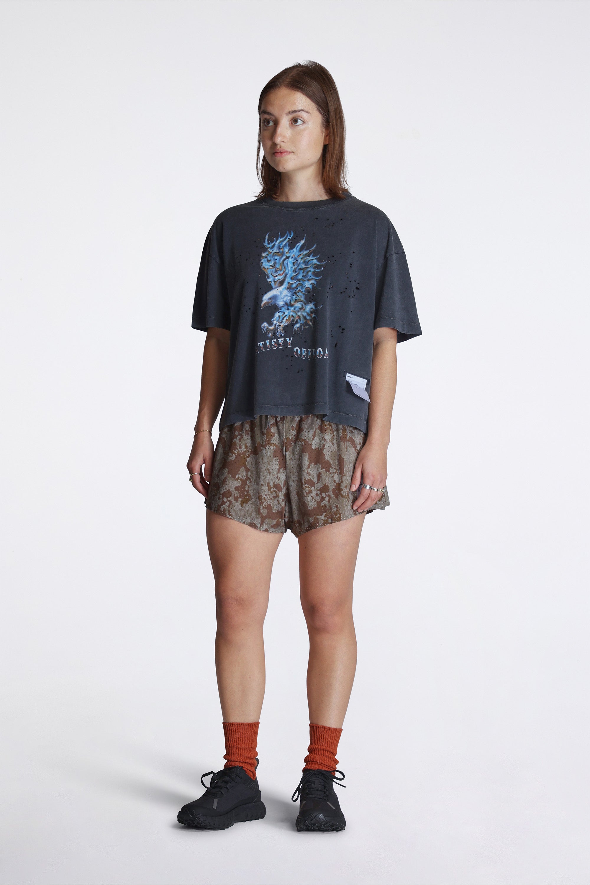 MothTech T-Shirt W Chrome Eagle