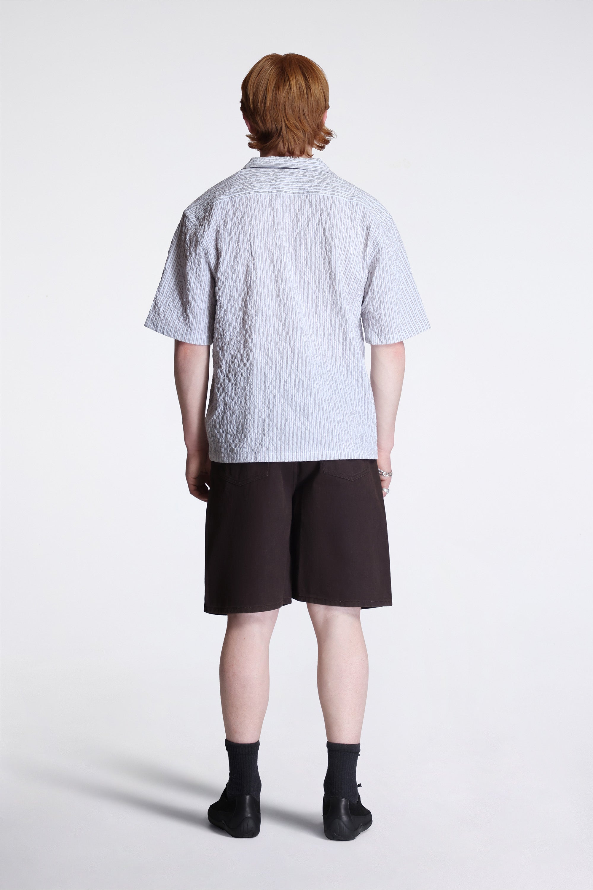 Korshavn Relaxed 5 Pocket Resist Dyed Twill Short Shale