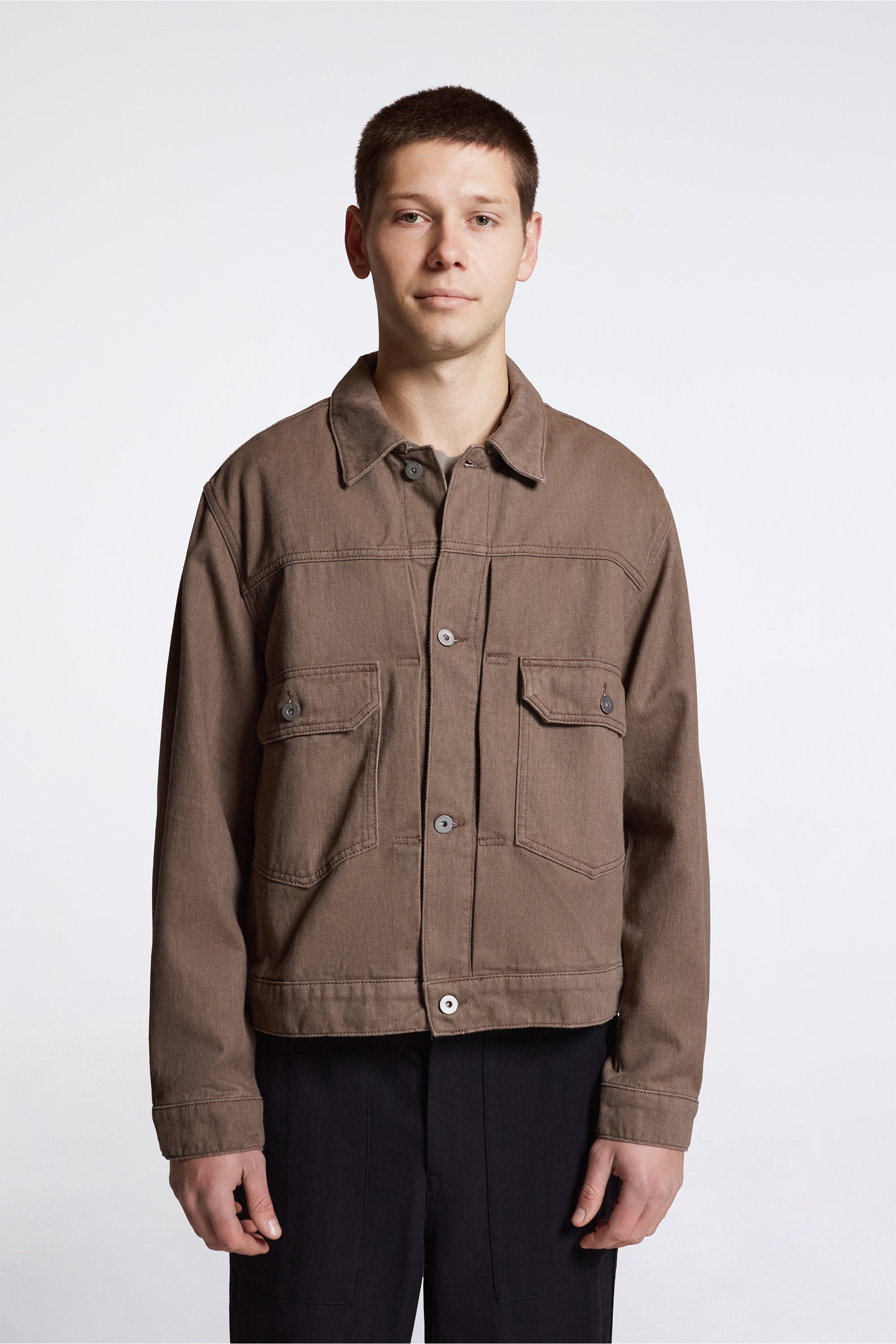 Storadal Resist Dyed Twill Type II Jacket Walnut