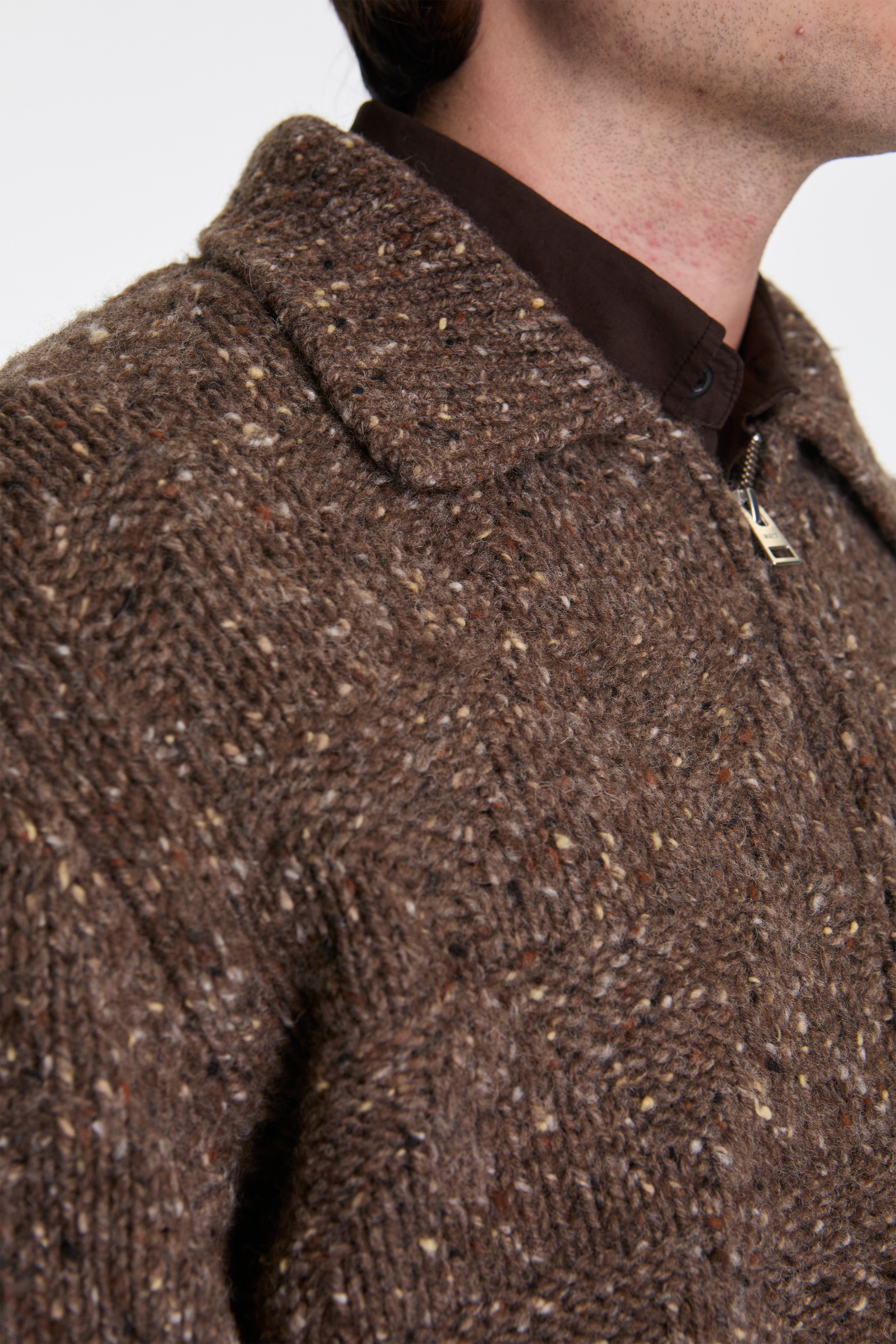 Erik Donegal Diamond Jacket Seal Brown
