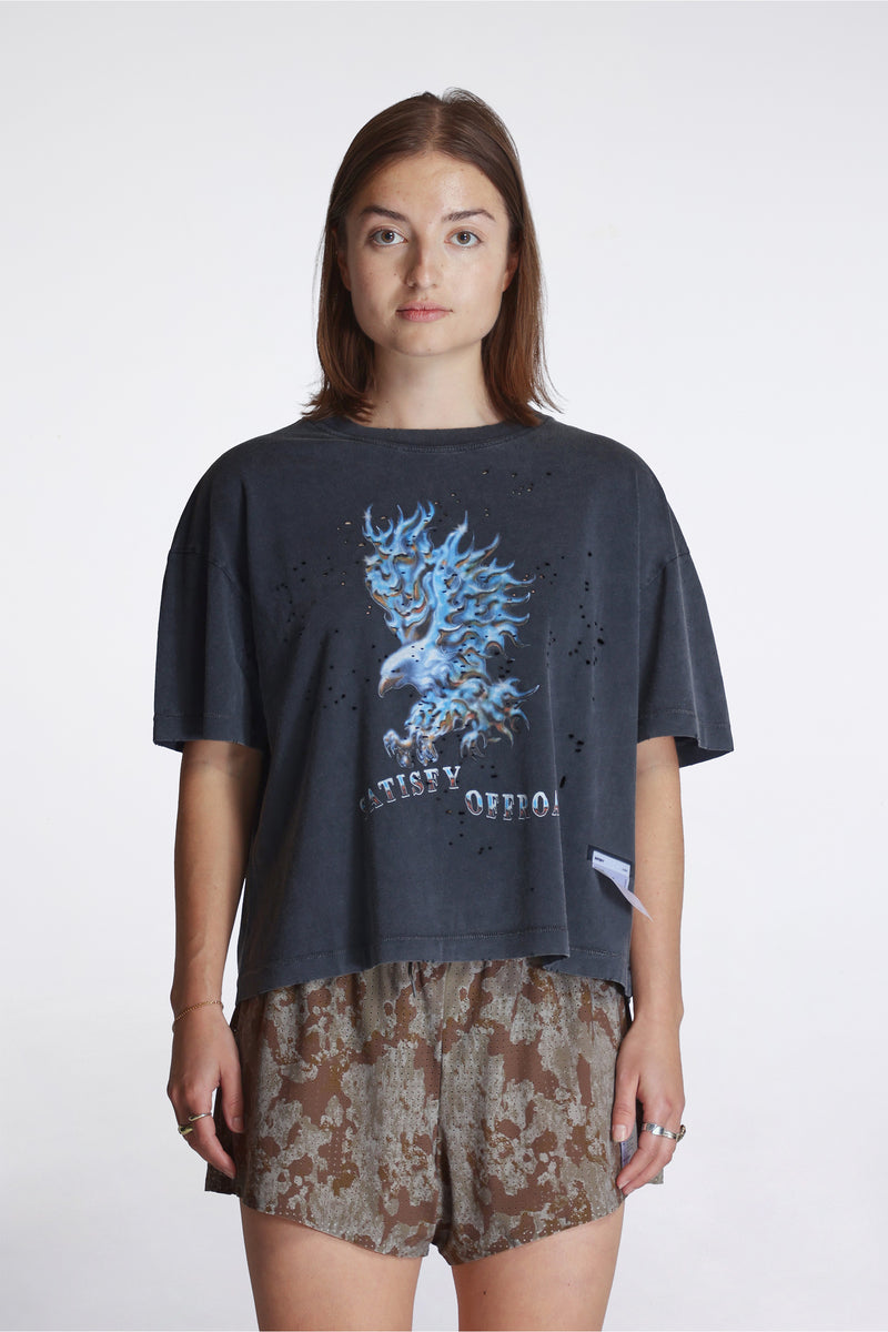MothTech T-Shirt W Chrome Eagle