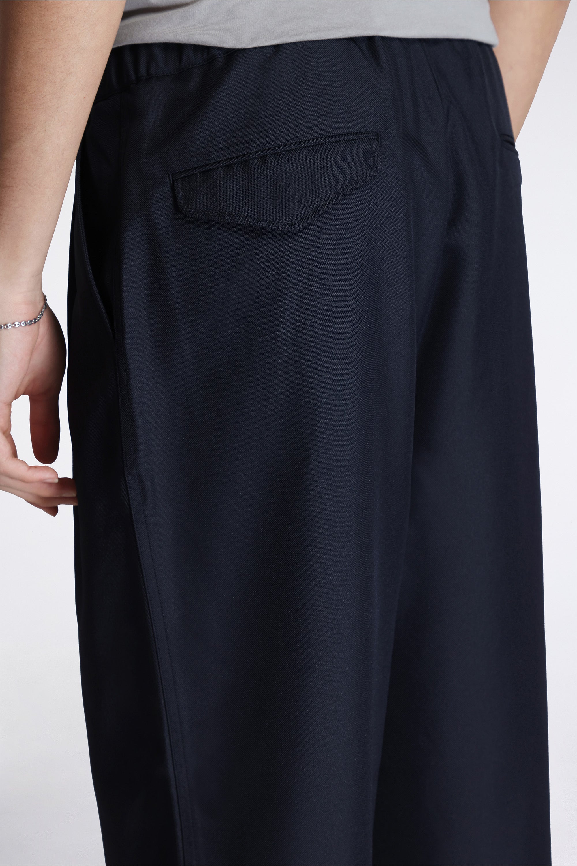 Polyester Twill Club Pants Dark Navy