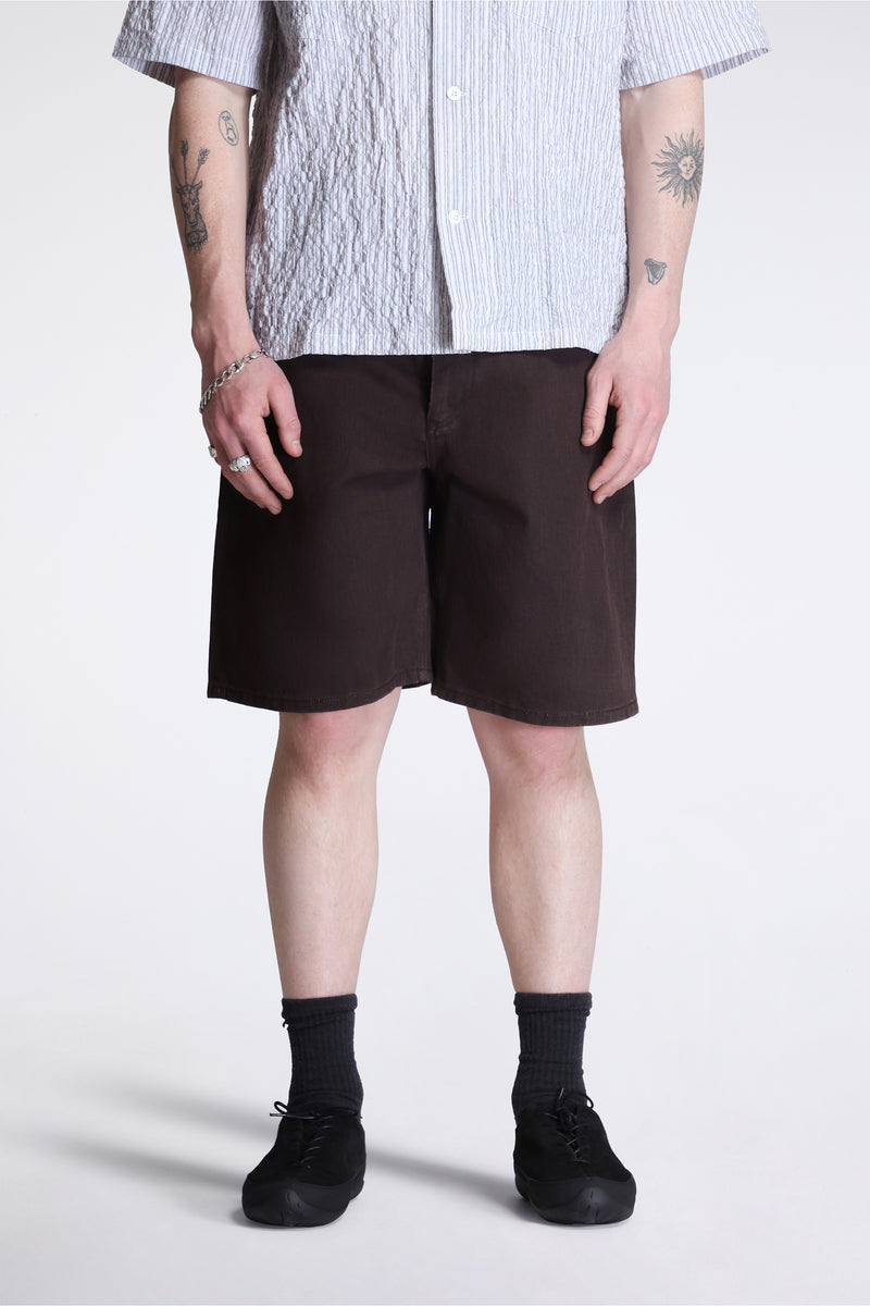 Korshavn Relaxed 5 Pocket Resist Dyed Twill Short Shale