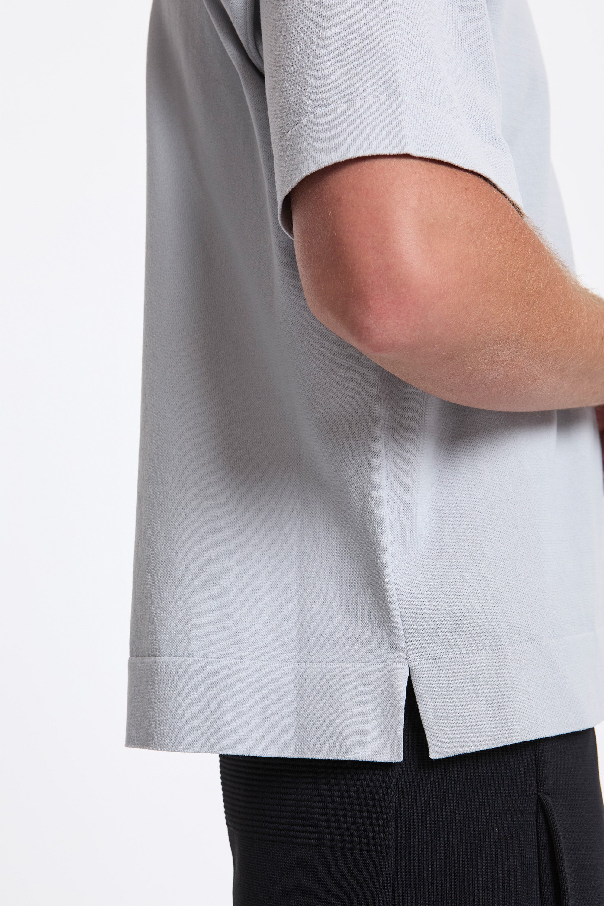 Tc Soft Short Sleeve Tee Shirt Light Gray