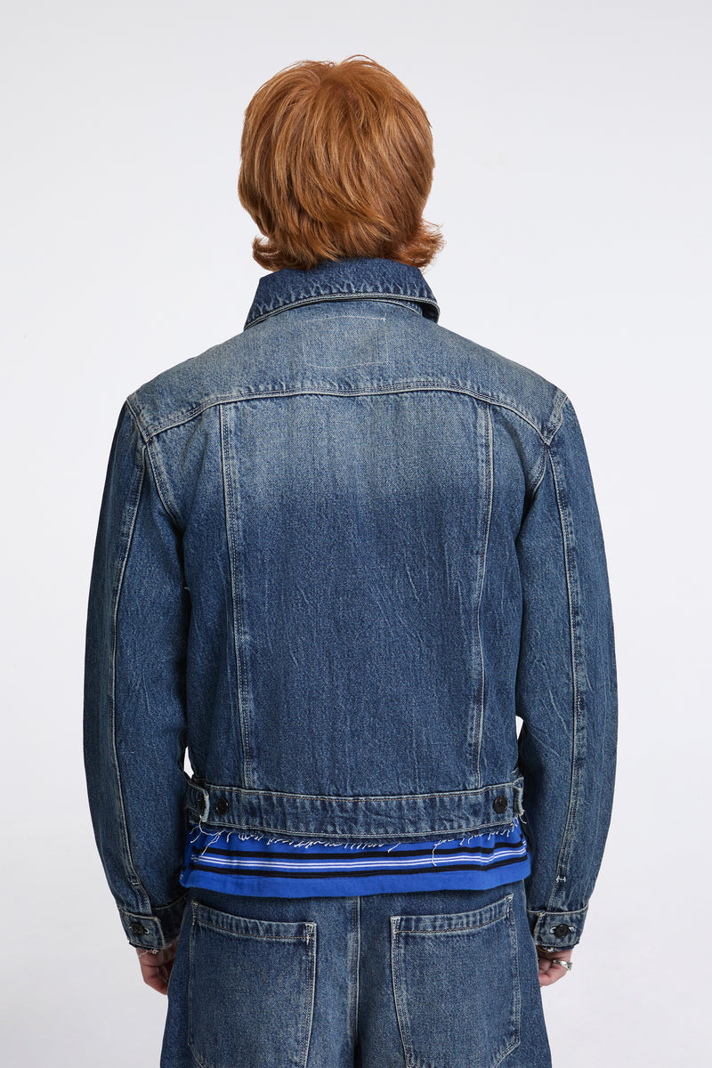 Trucker Denim Jacket Vintage Wash