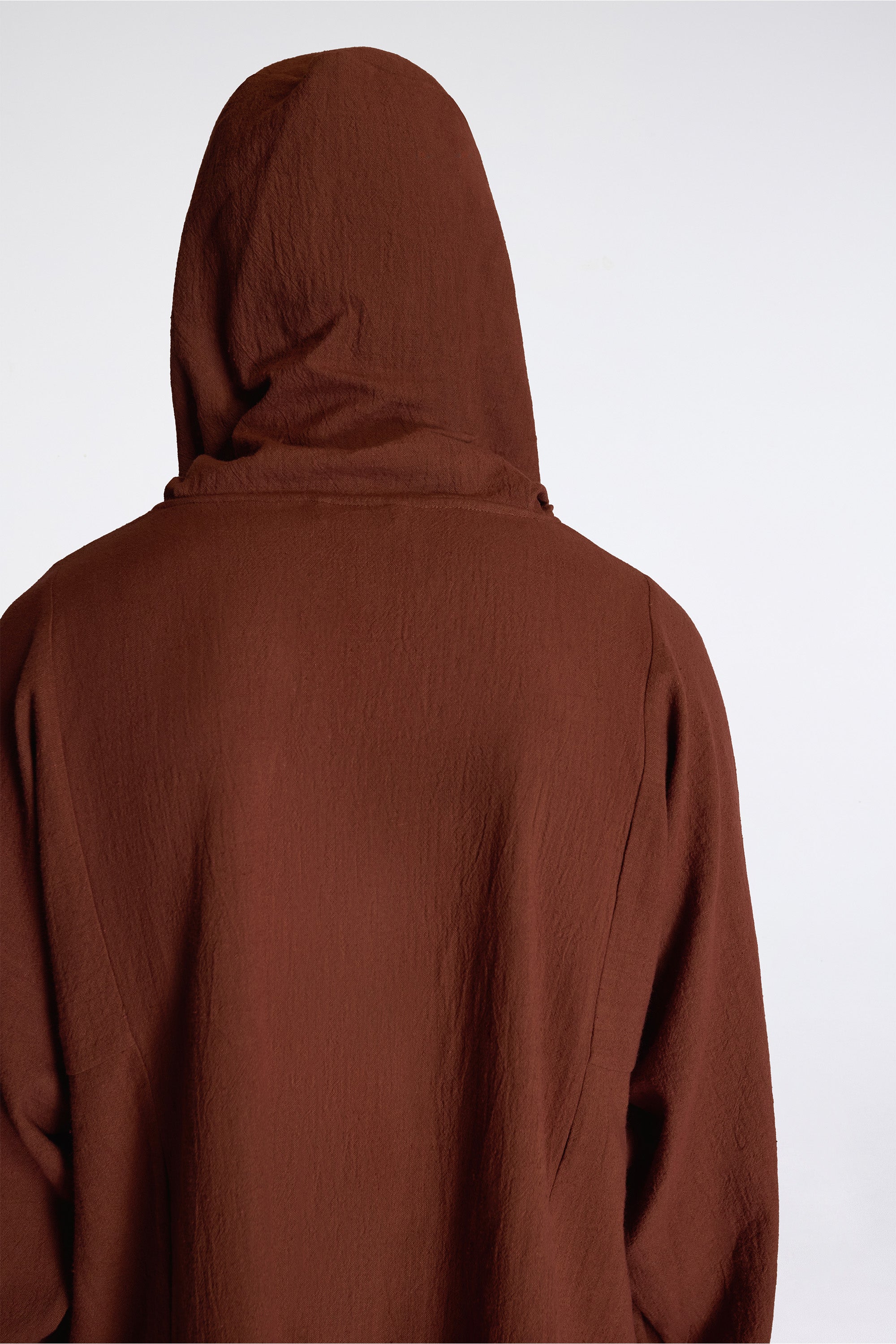 Fisherman Hoodie Brown
