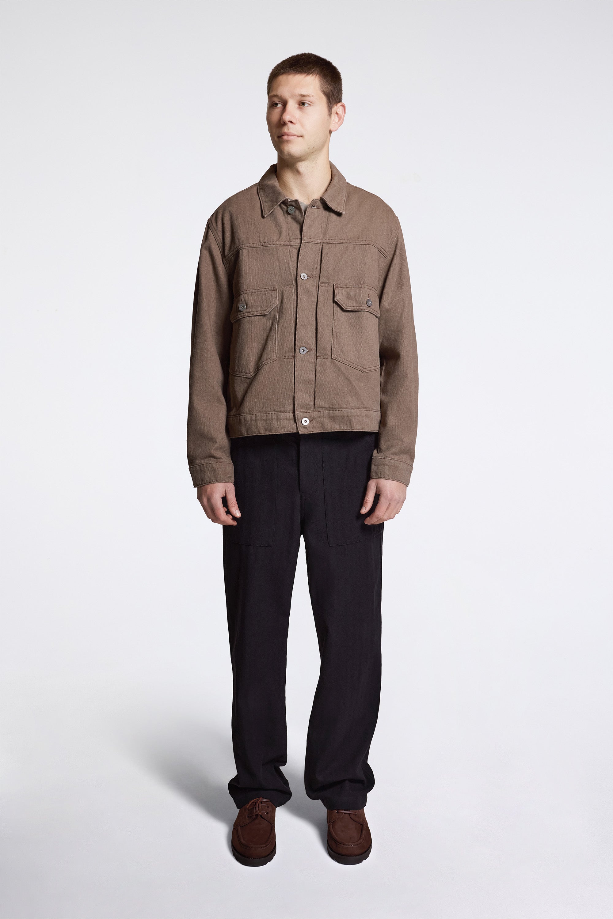 Storadal Resist Dyed Twill Type II Jacket Walnut