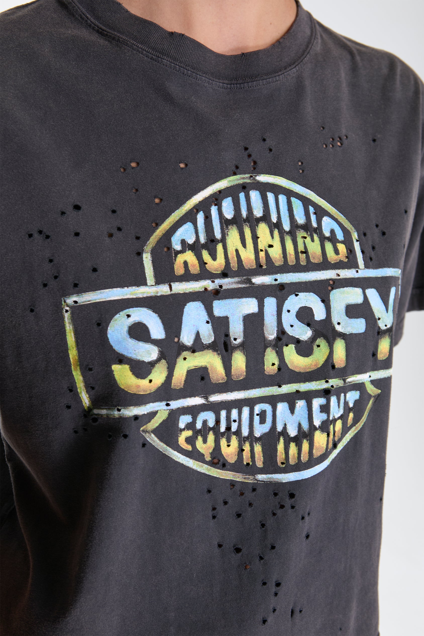 Women's Mothtech T-Shirt Aged Black