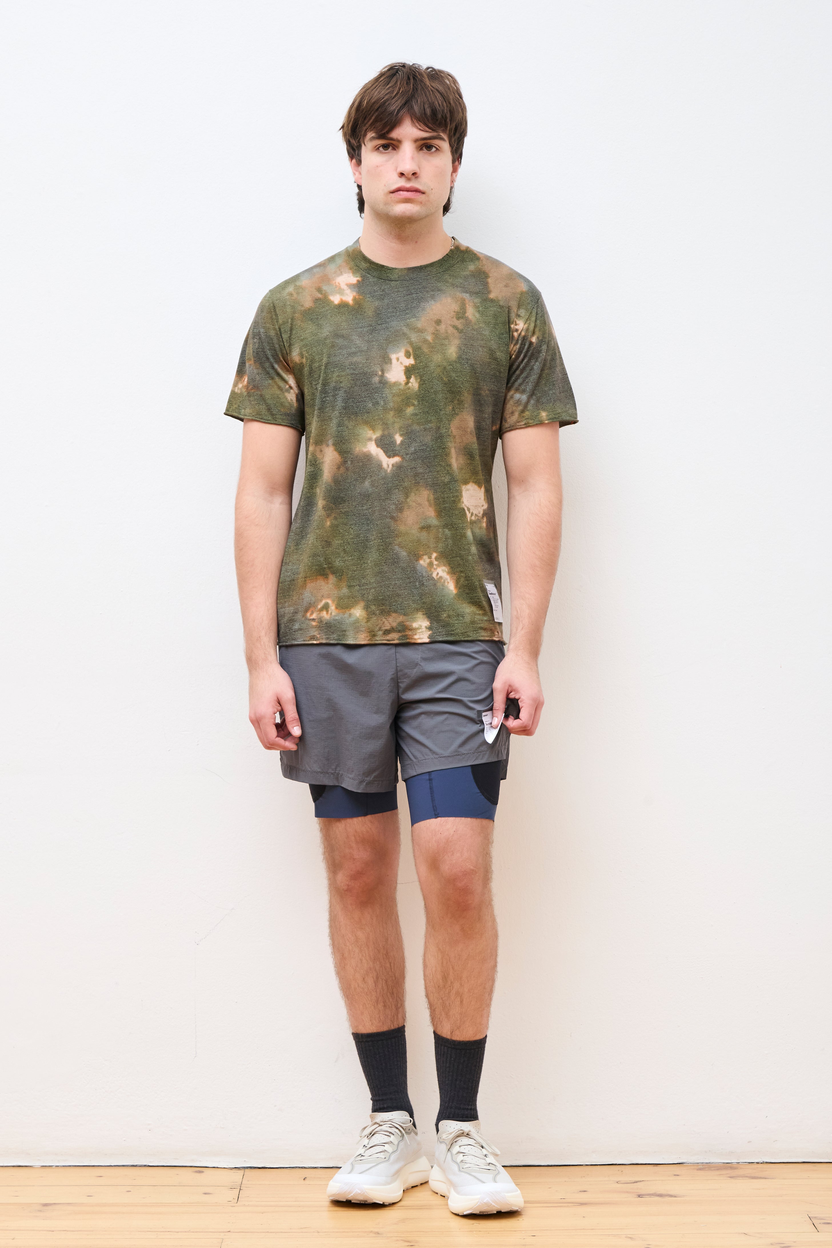 CloudMerino Cordura T-Shirt Batik Military Olive