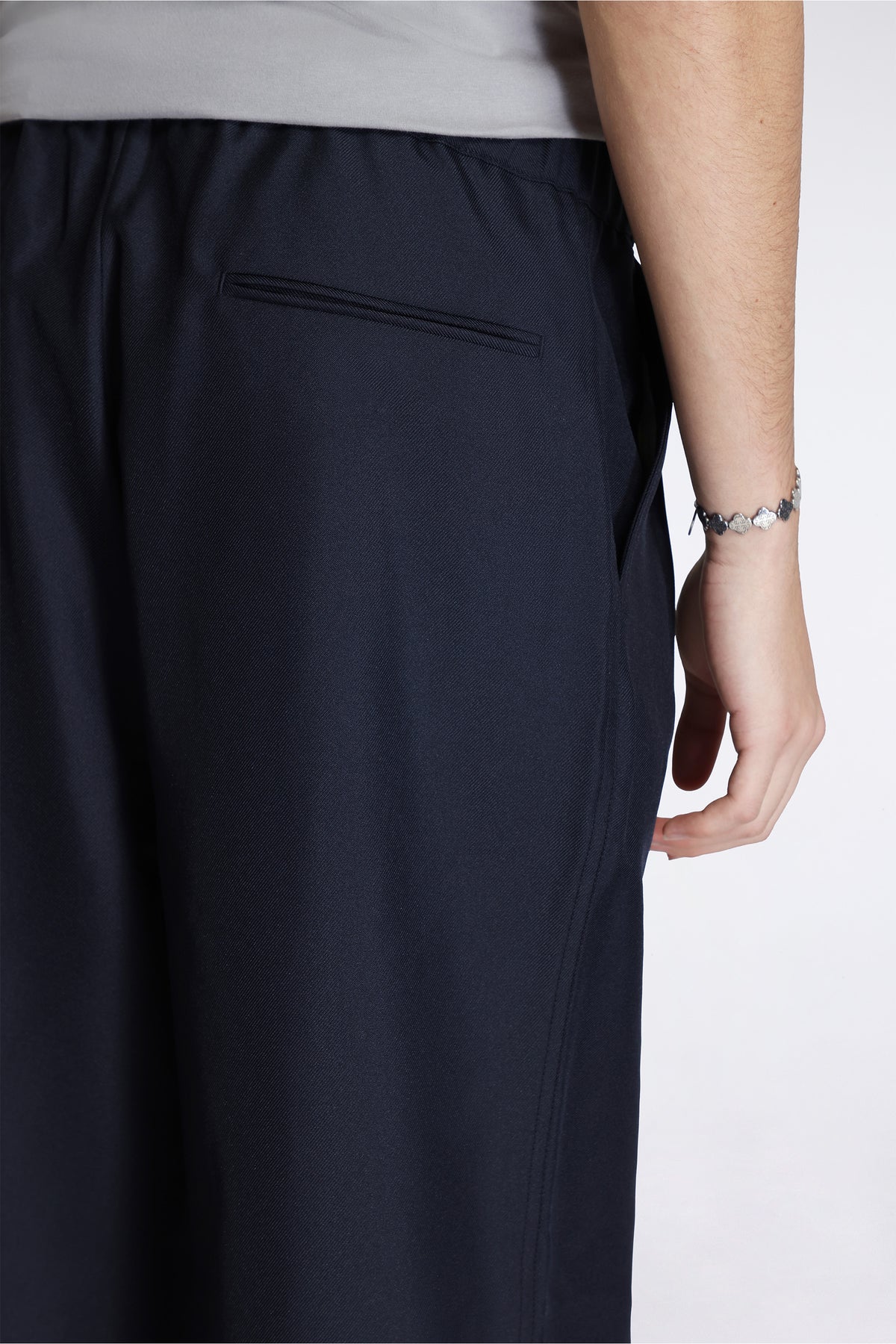 Polyester Twill Club Pants Dark Navy