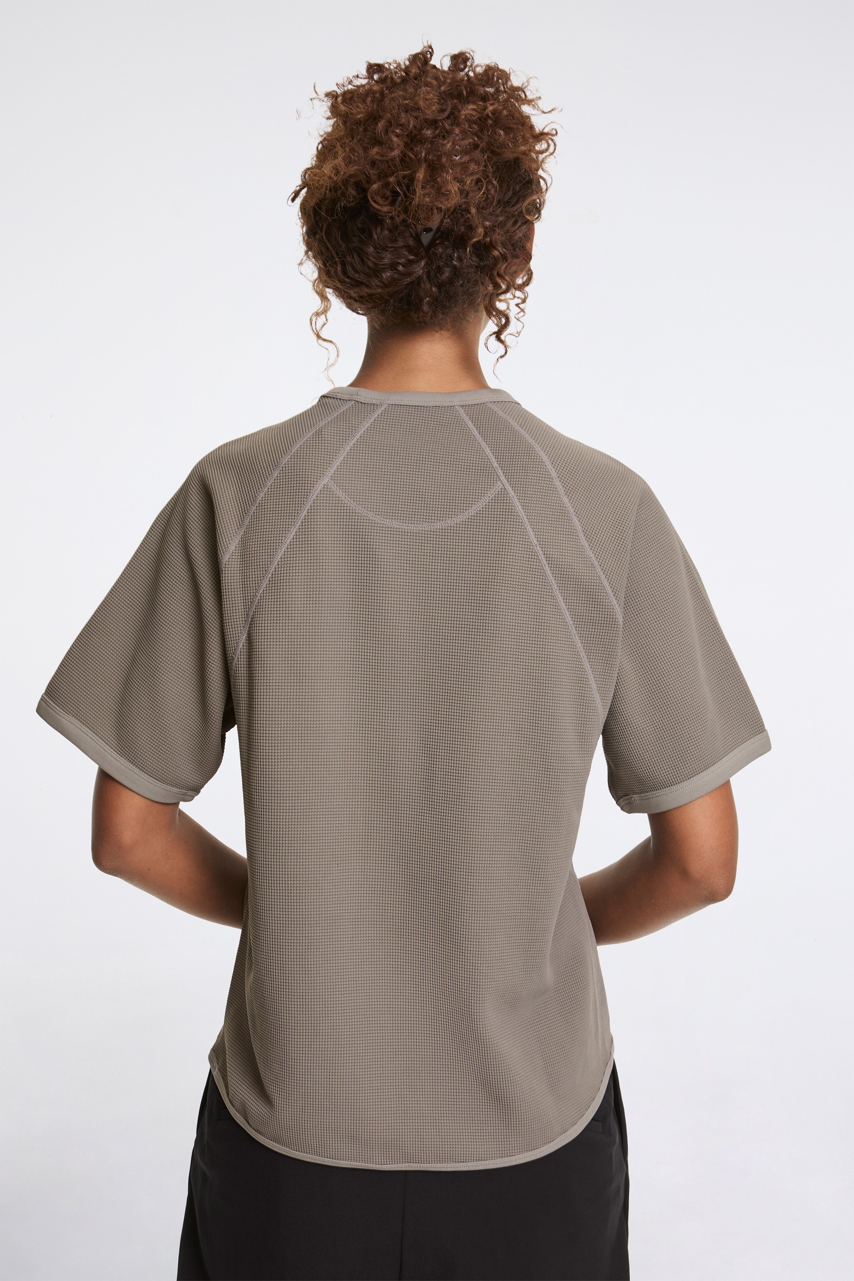 W's Mesh WF Actinoid T-Shirt Arid Beige