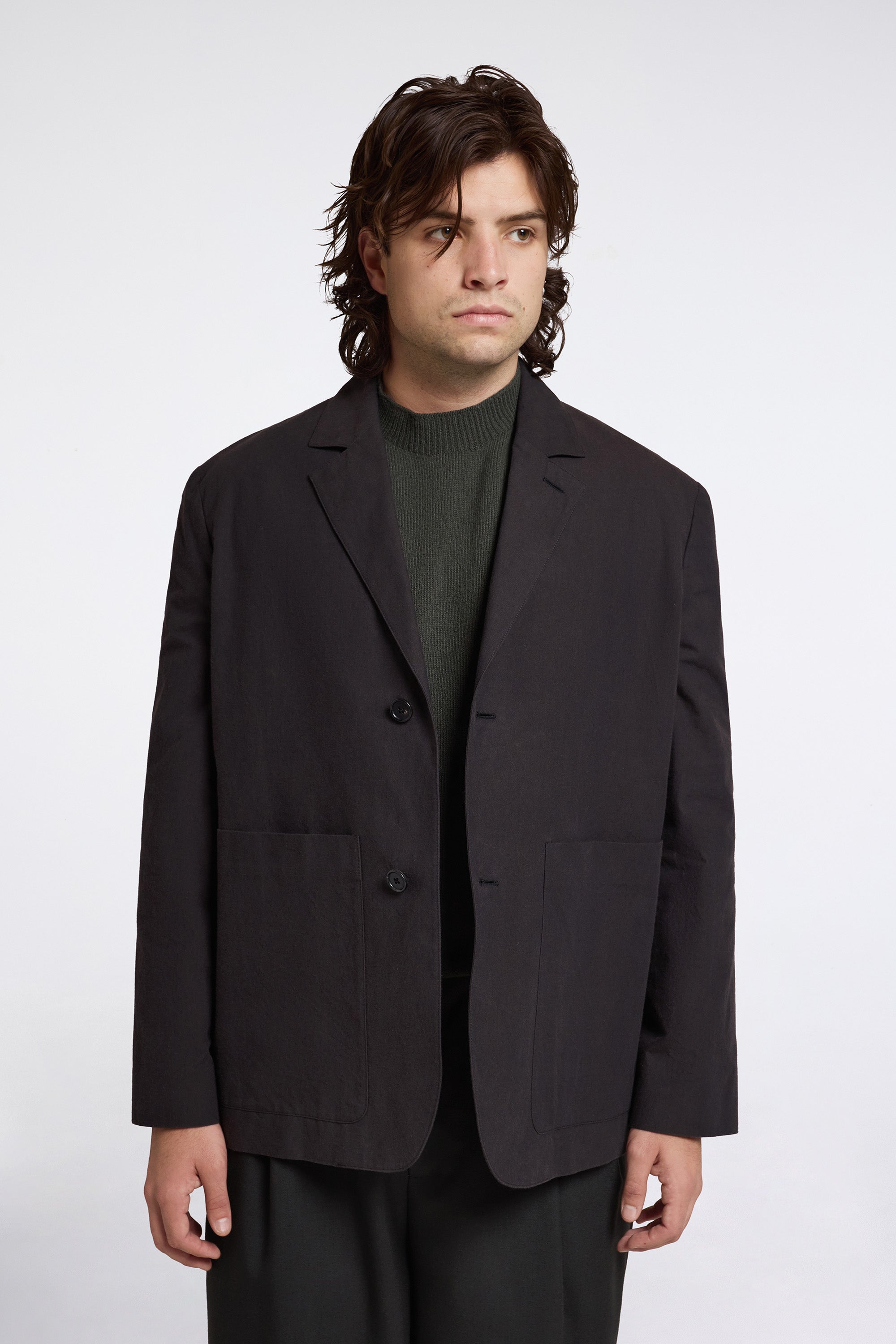 Patch Pocket Blazer Earth