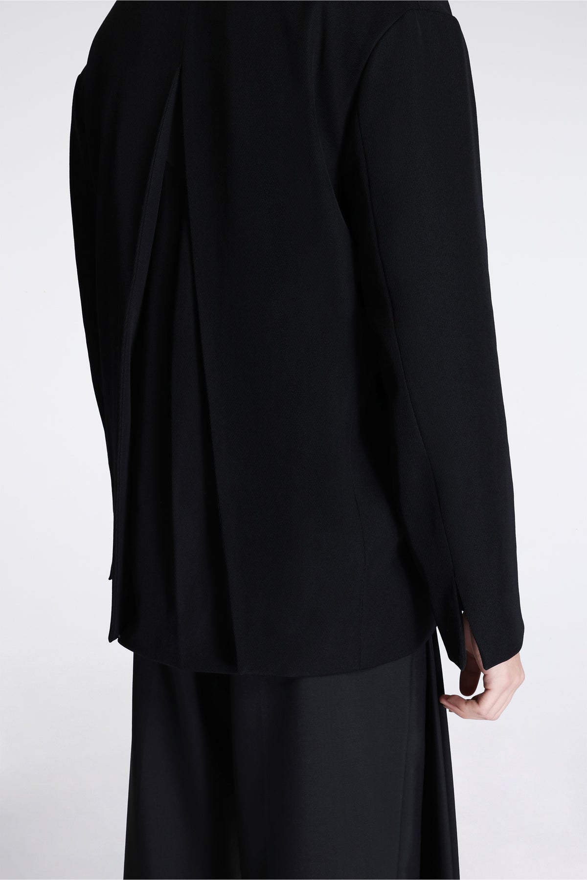Votive Zip Blazer Jet Black
