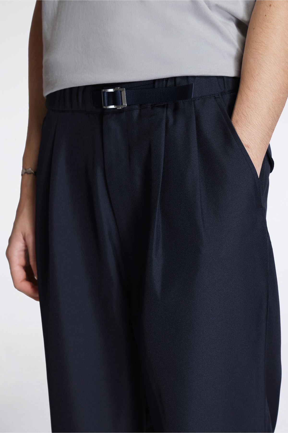 Polyester Twill Club Pants Dark Navy
