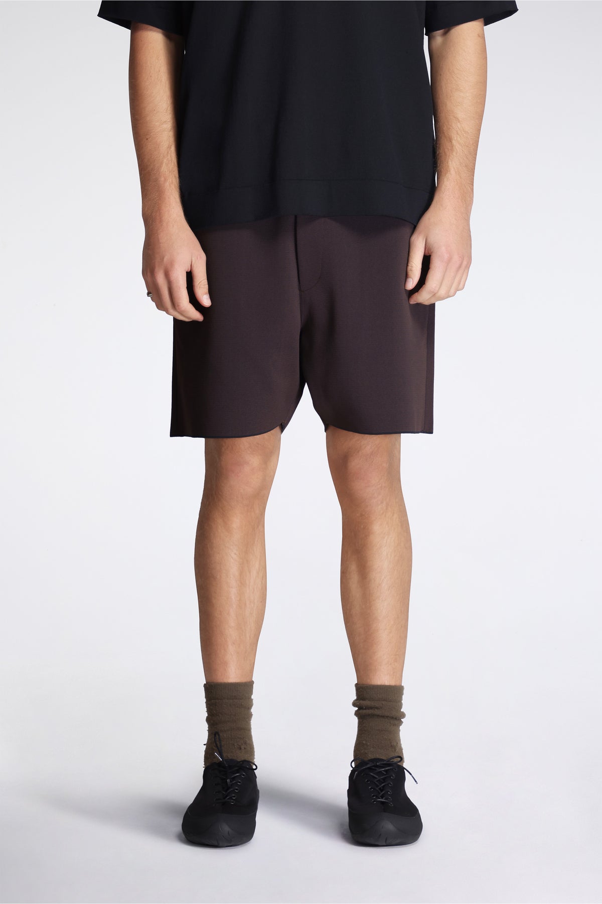 Milan Short Pants Deep Brown