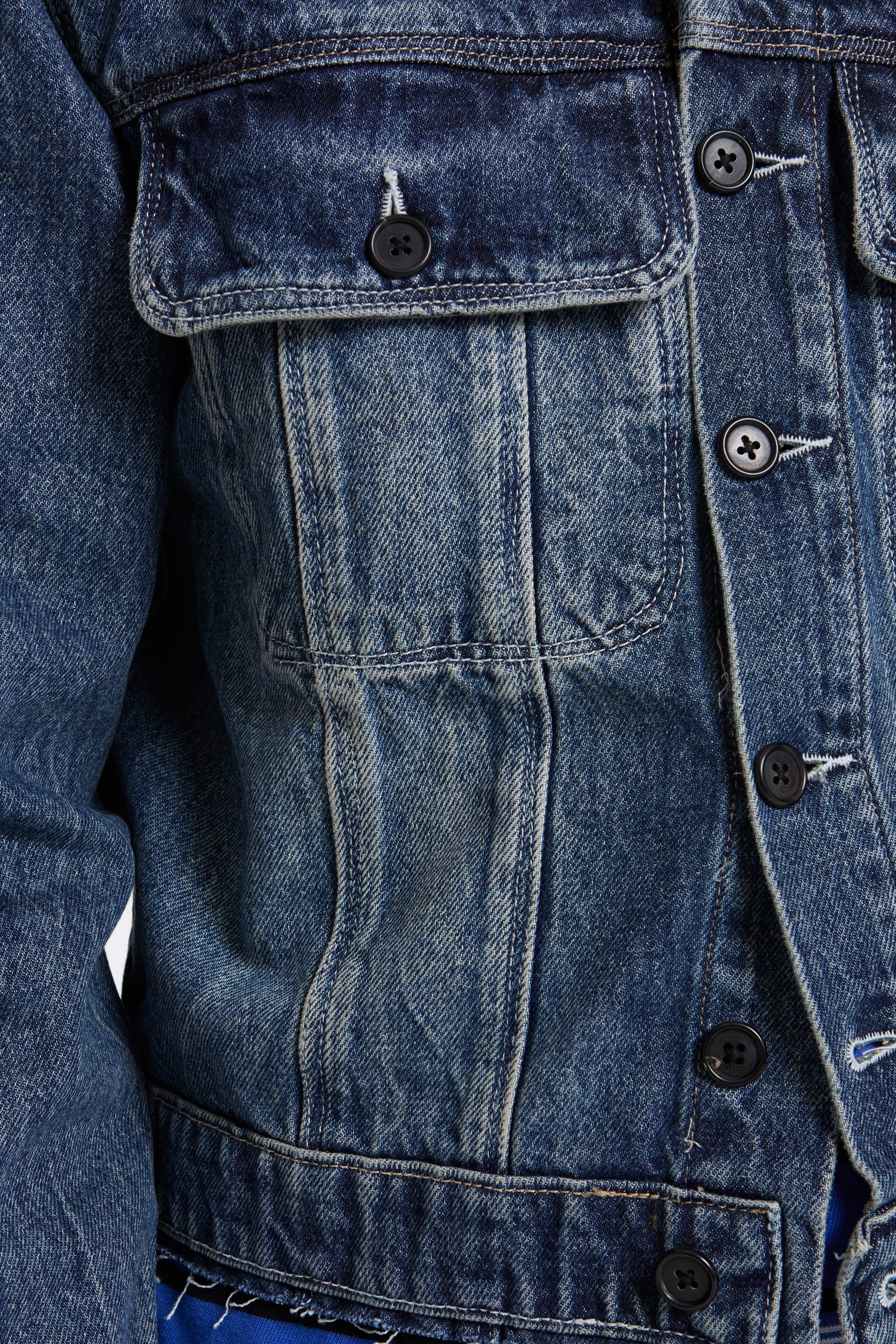 Trucker Denim Jacket Vintage Wash